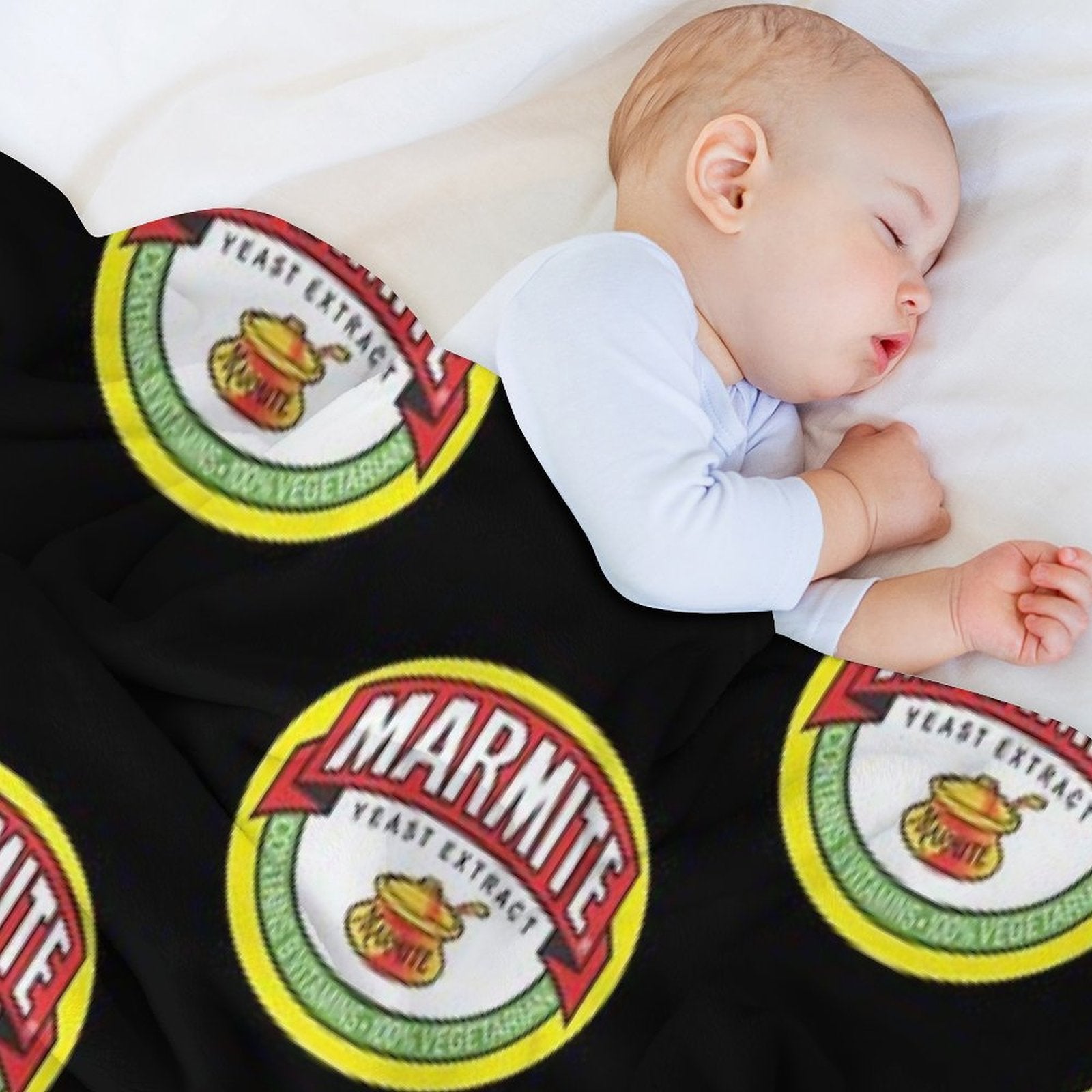 Marmite Logos Multi-functional Throw Blanket