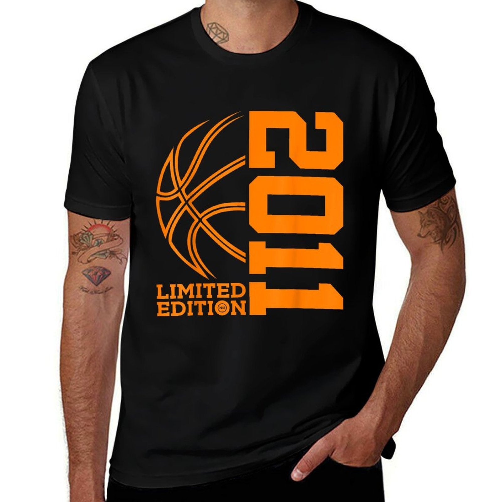 14th BIRTHDAY BASKETBALL LIMITED EDITION 2011  Summer-ready Fabric T-Shirt