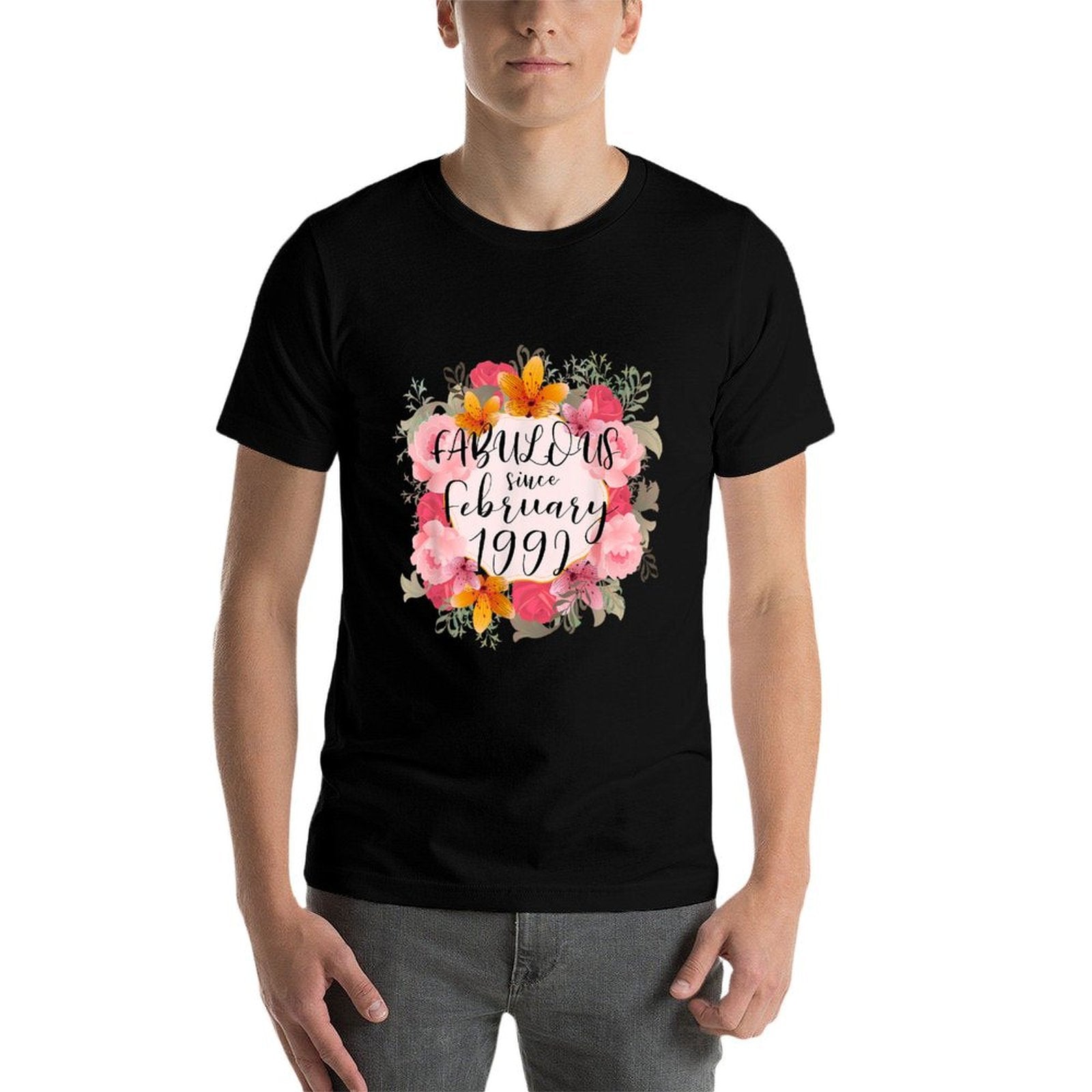 30 Year Old Fabulous Happy February 1992 30th Birthday  Eco-friendly Material T-Shirt