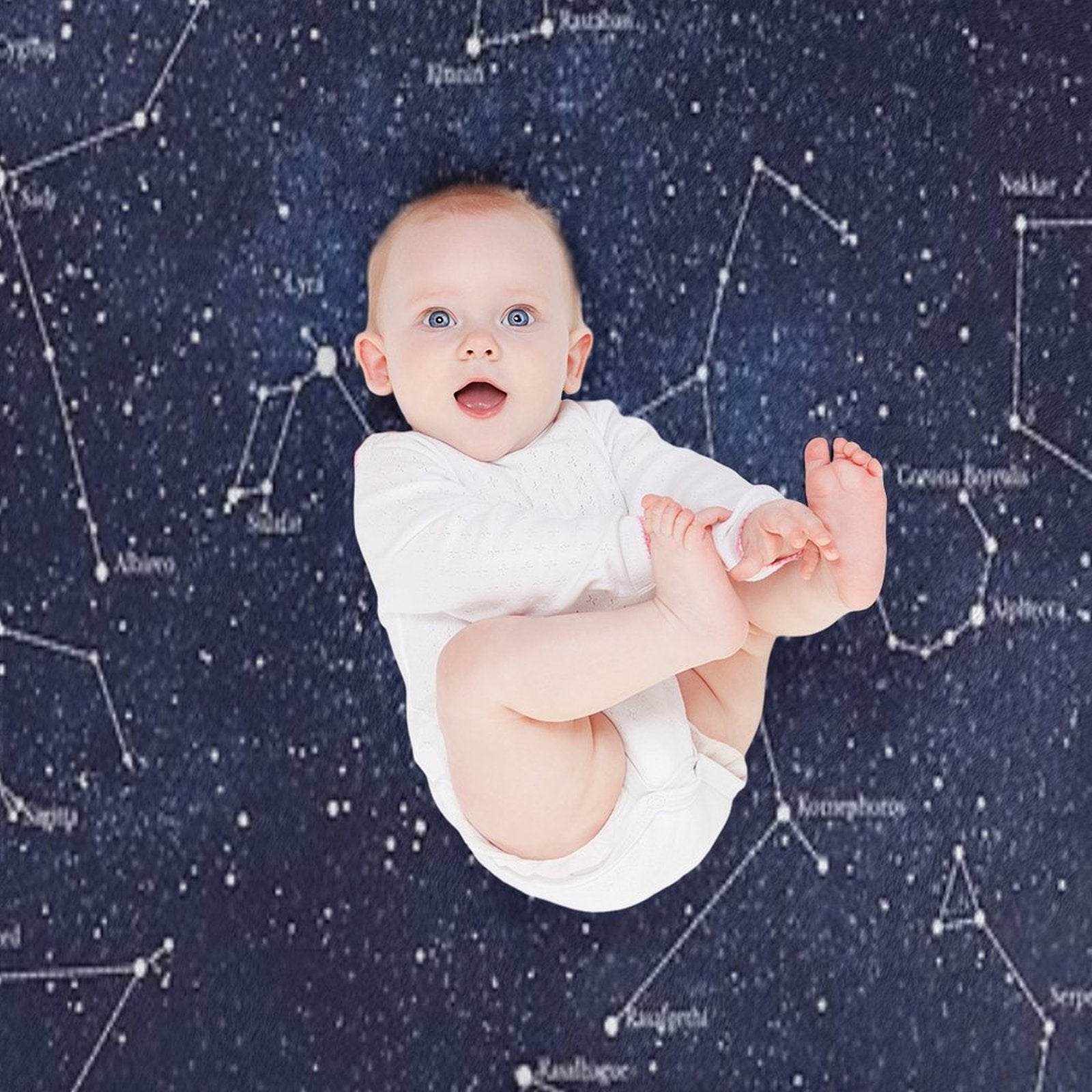 Constellations Plush Throw Blanket