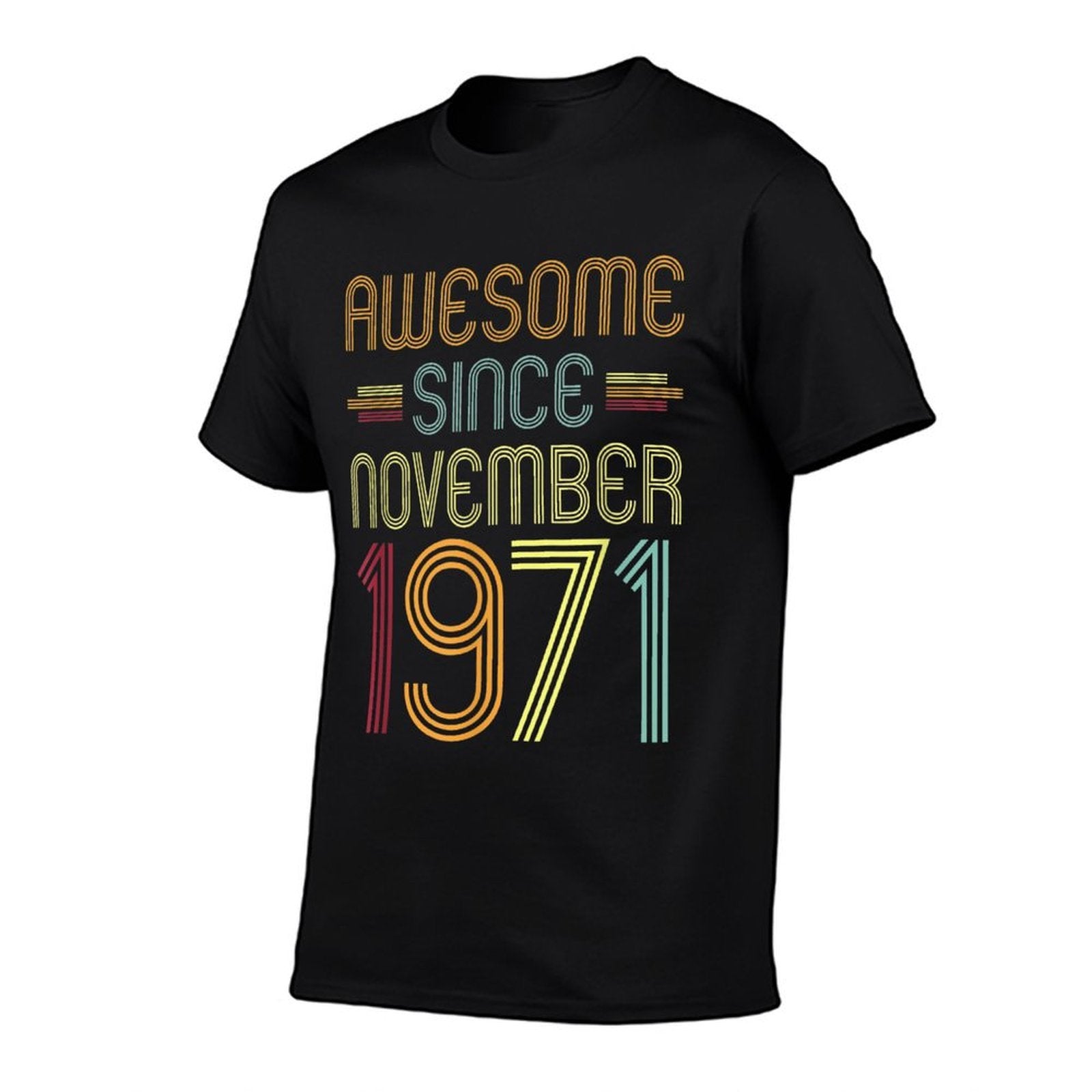 50th Birthday Awesome Since November 1971 50 Years Old  Classic T-Shirt