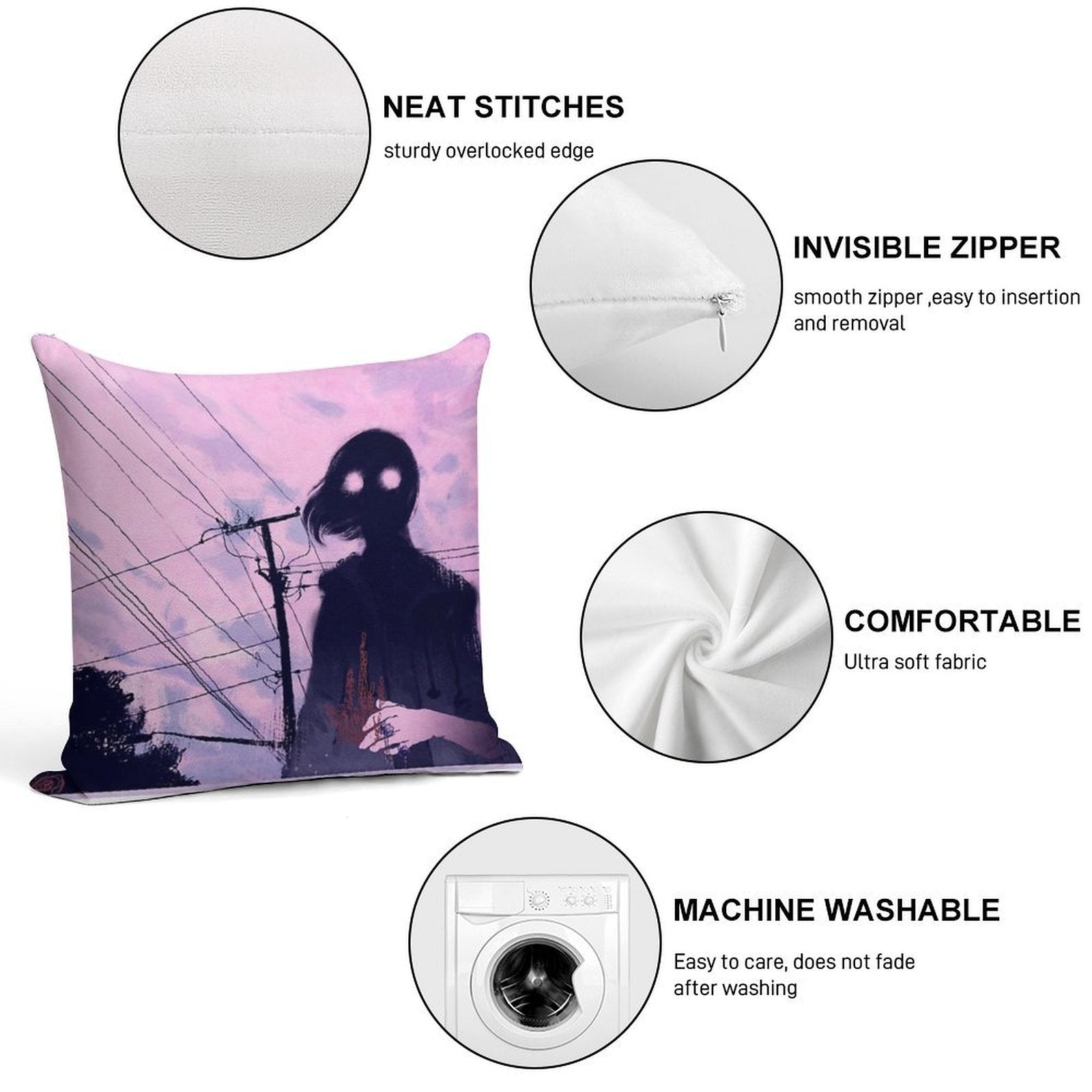 The Beginning Phase Soft Multiple Sizes Throw Pillow