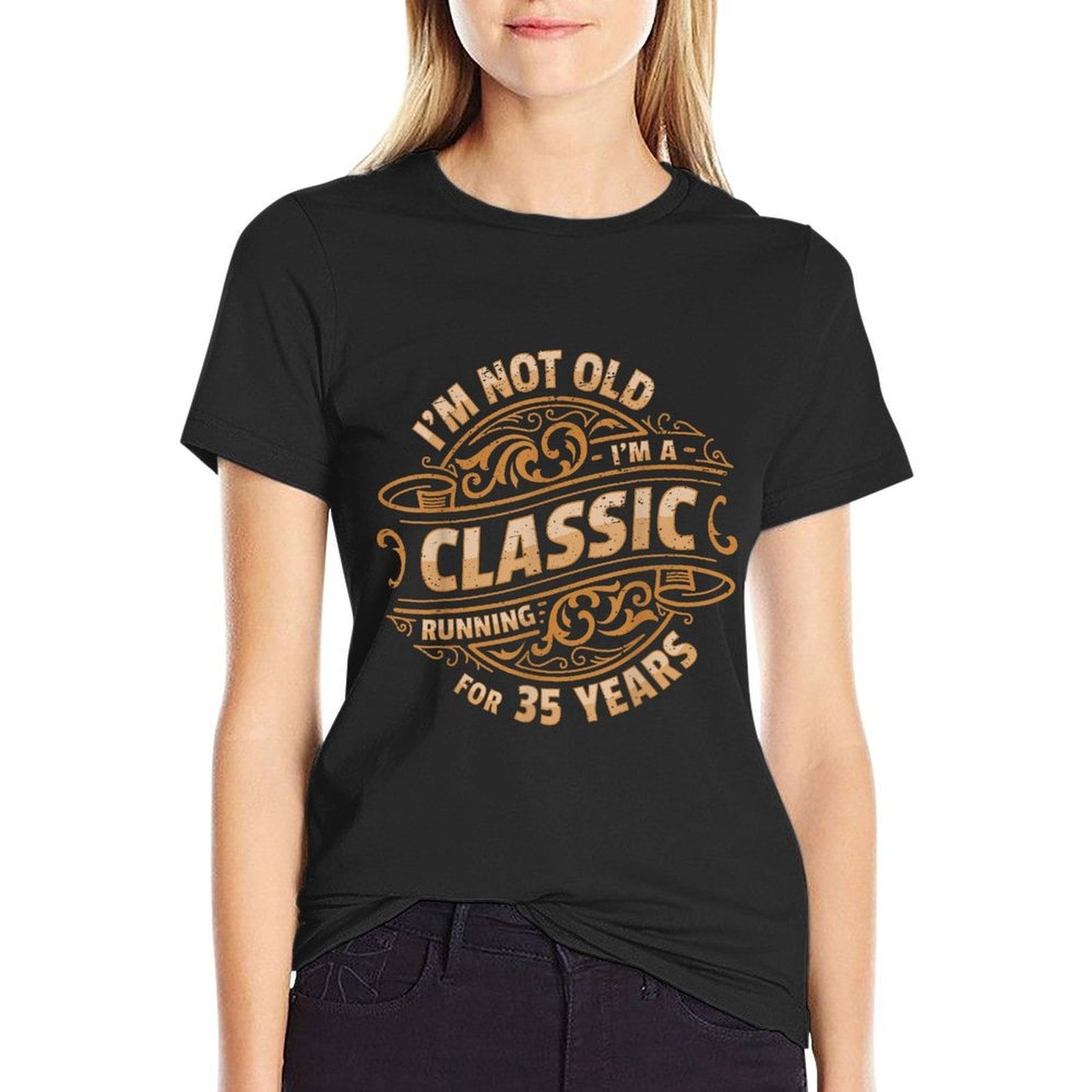Classic 35 Year Old Man I Vintage 35th Birthday  Relaxed-fit T-Shirt