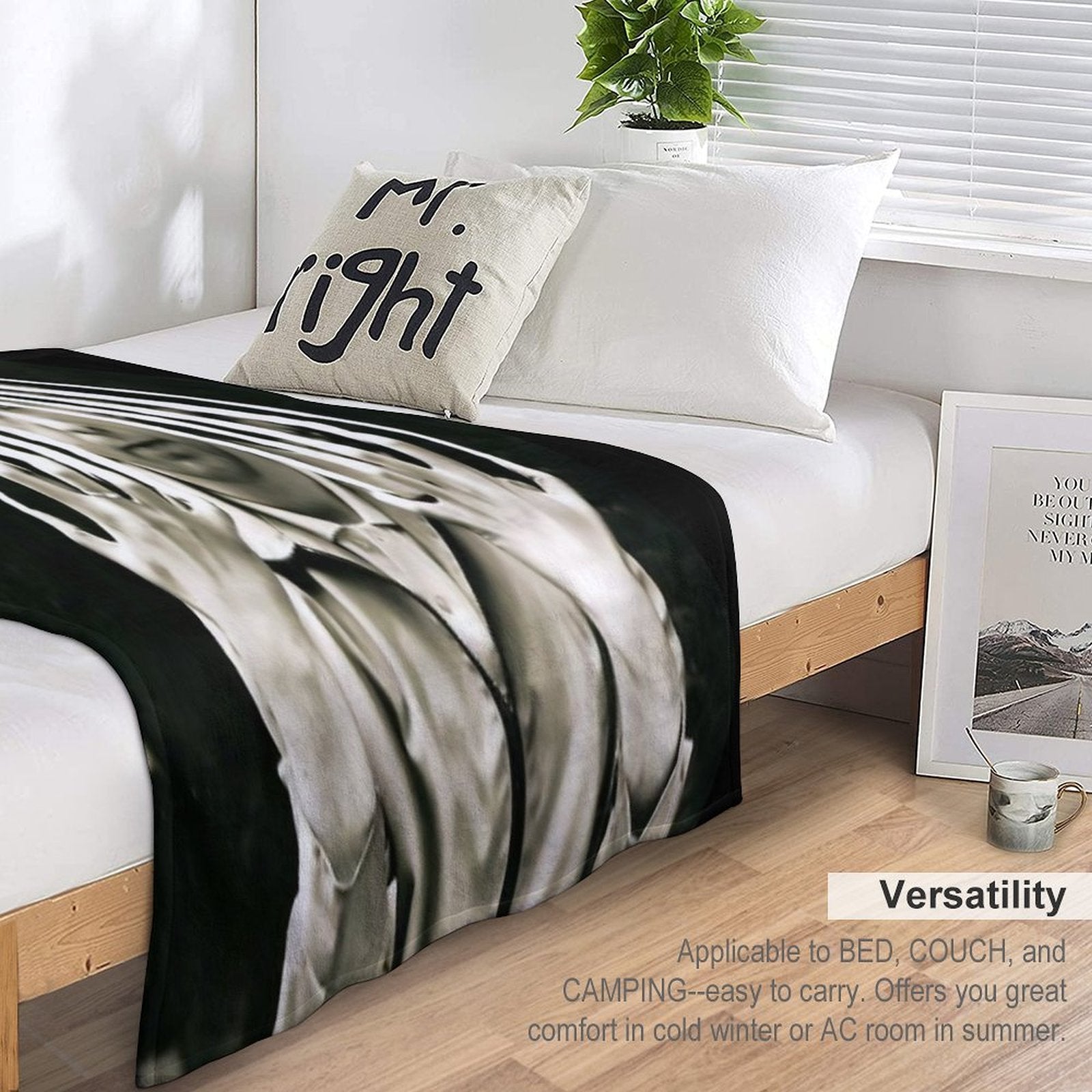 Peter Eco-conscious Throw Blanket