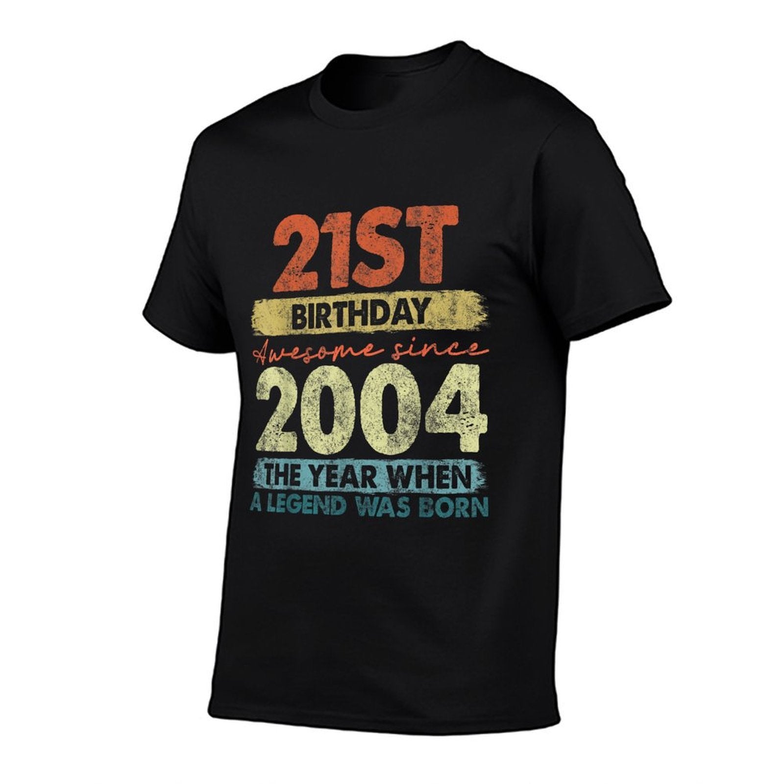 21 Year Old Gifts Vintage 2004 Limited Edition 21st Birthday  Moisture-wicking T-Shirt