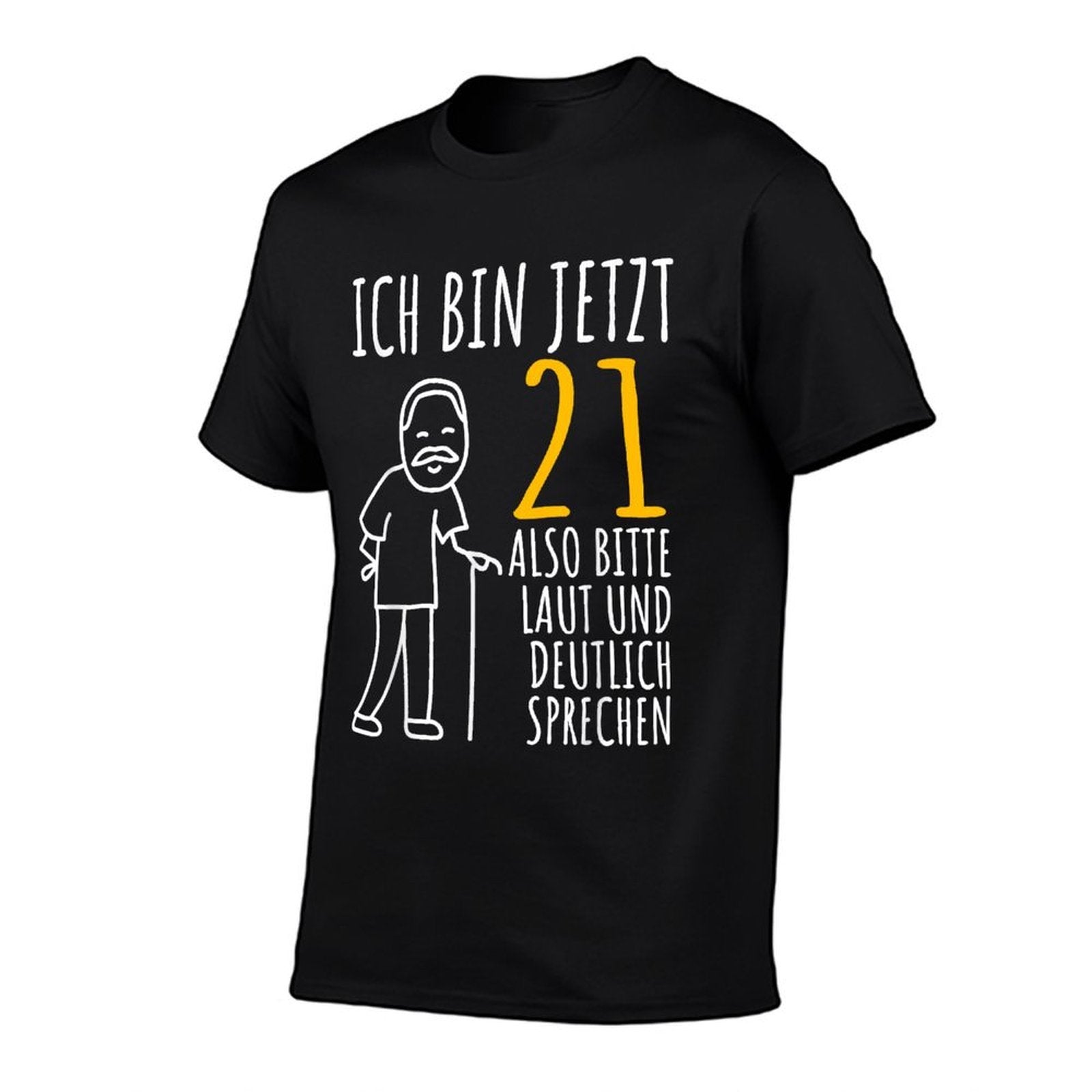 21st Birthday Man  Ich Bin Jetzt 21  21st Birthday  Easy-care T-Shirt