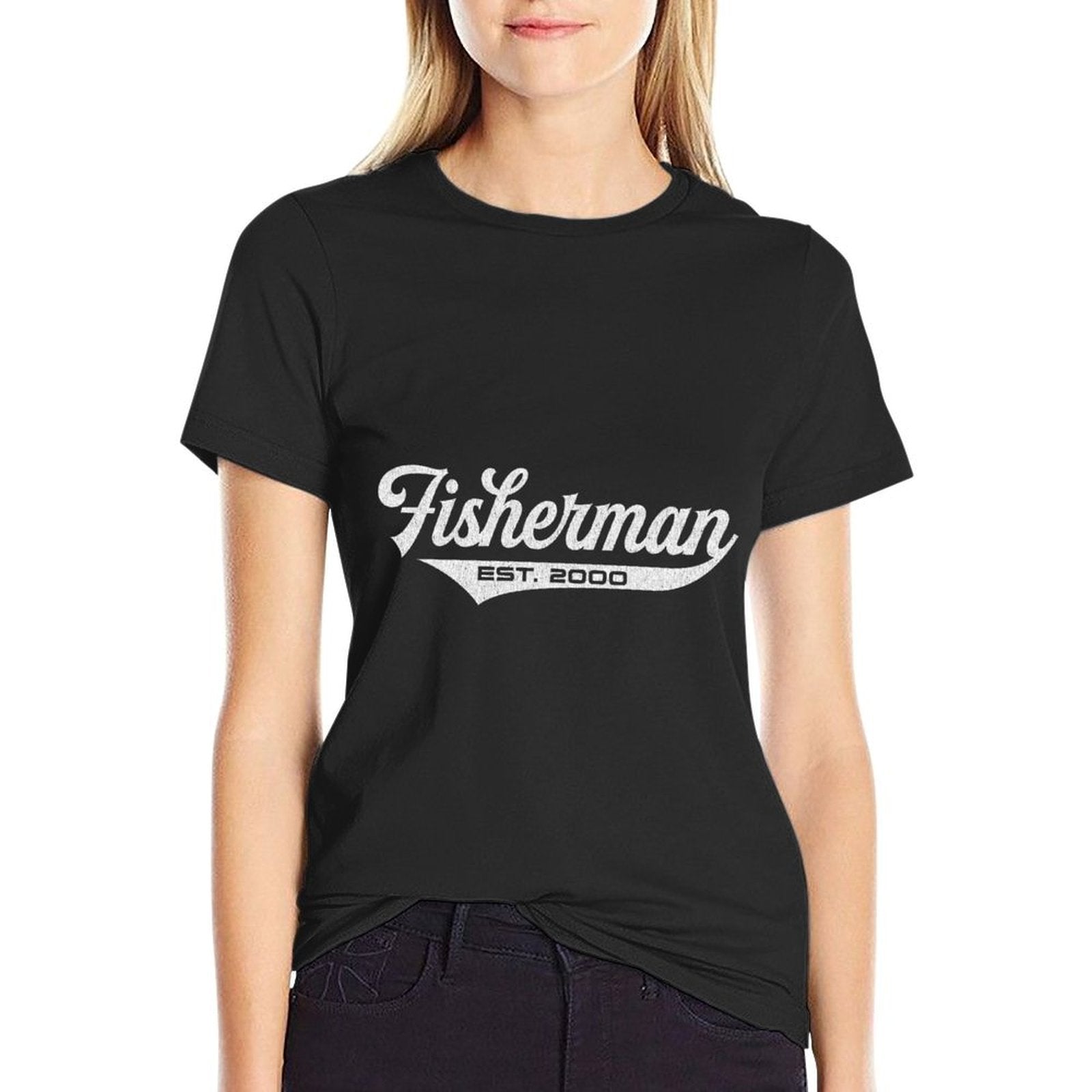 25 Year Old Fisherman 25th Birthday Fishing  Eco-friendly Material T-Shirt
