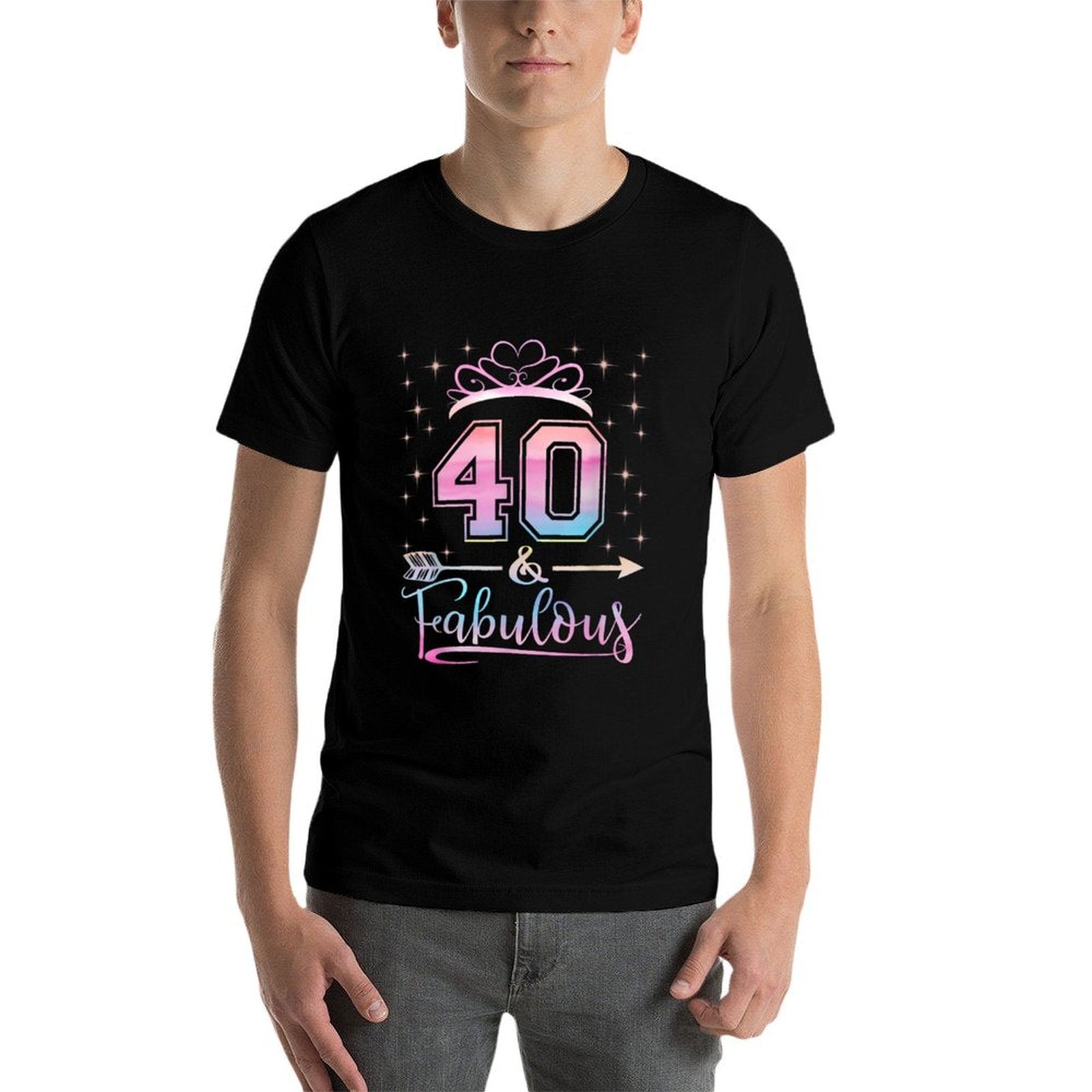 40 And & Fabulous 1982 40Th Birthday Gift For Womens  Stretchy T-Shirt