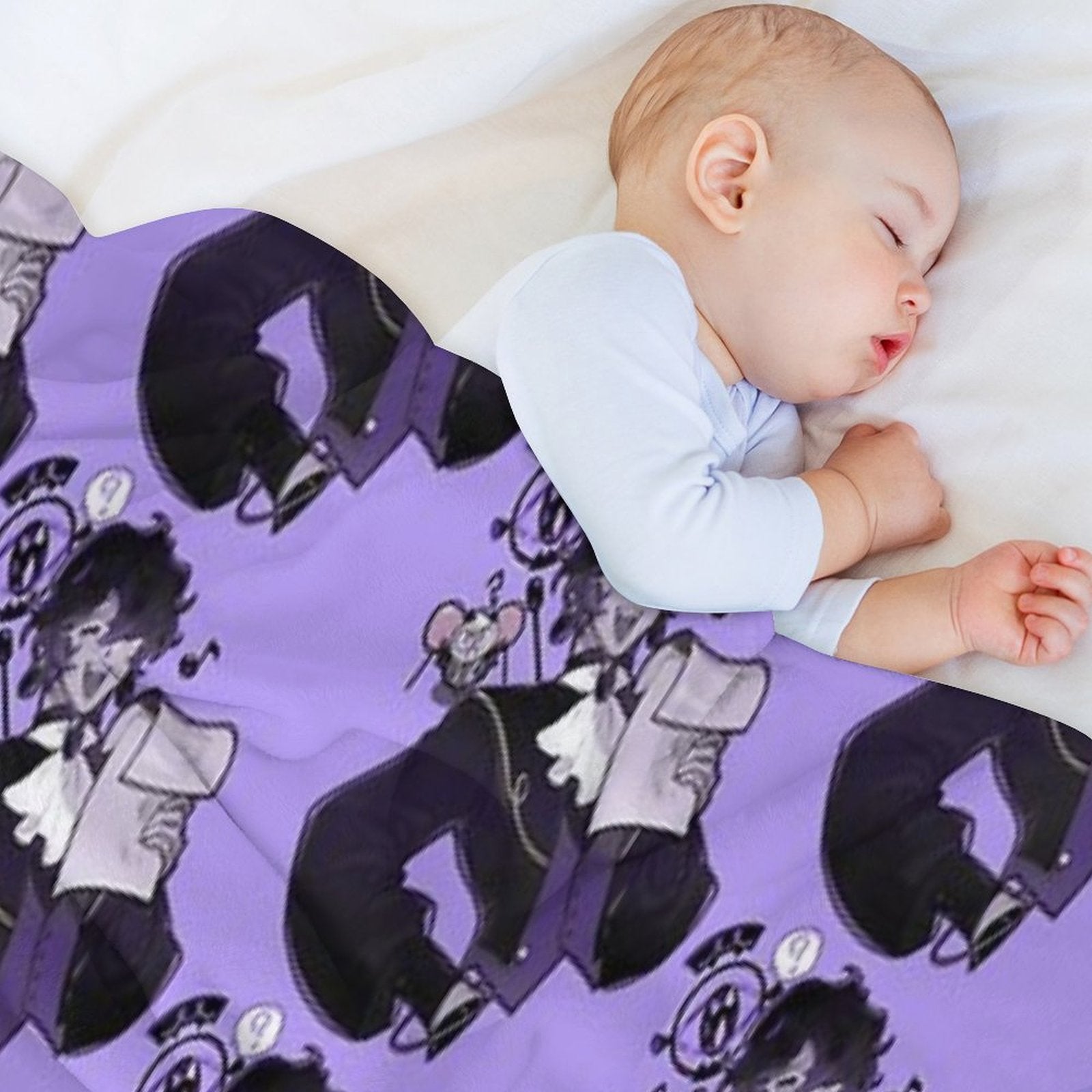 Shroomie Black Sapphire Cookie Gift-ready Throw Blanket
