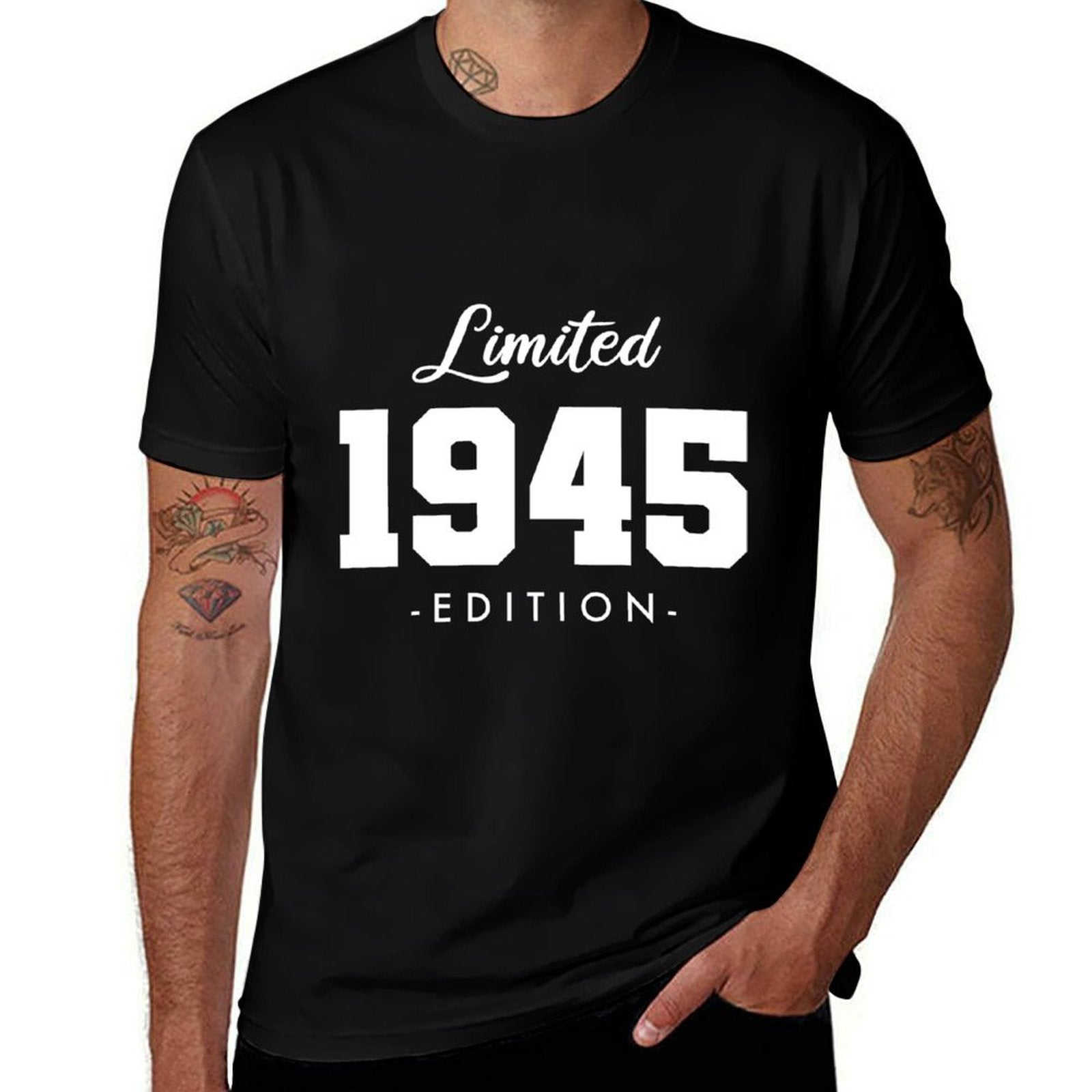 Gift for 80 Year Old 1945 Limited Edition 80th Birthday  Versatile T-Shirt