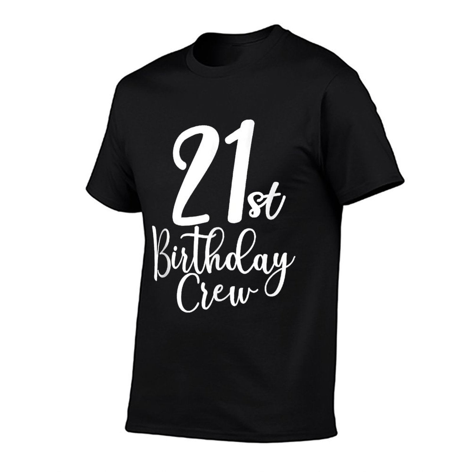 21st Birthday Crew 21 Years Old Matching Group Party  Versatile T-Shirt