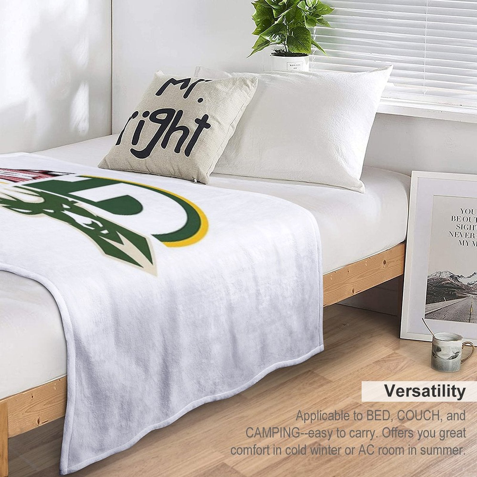 Wisconsin Sports Versatility Throw Blanket