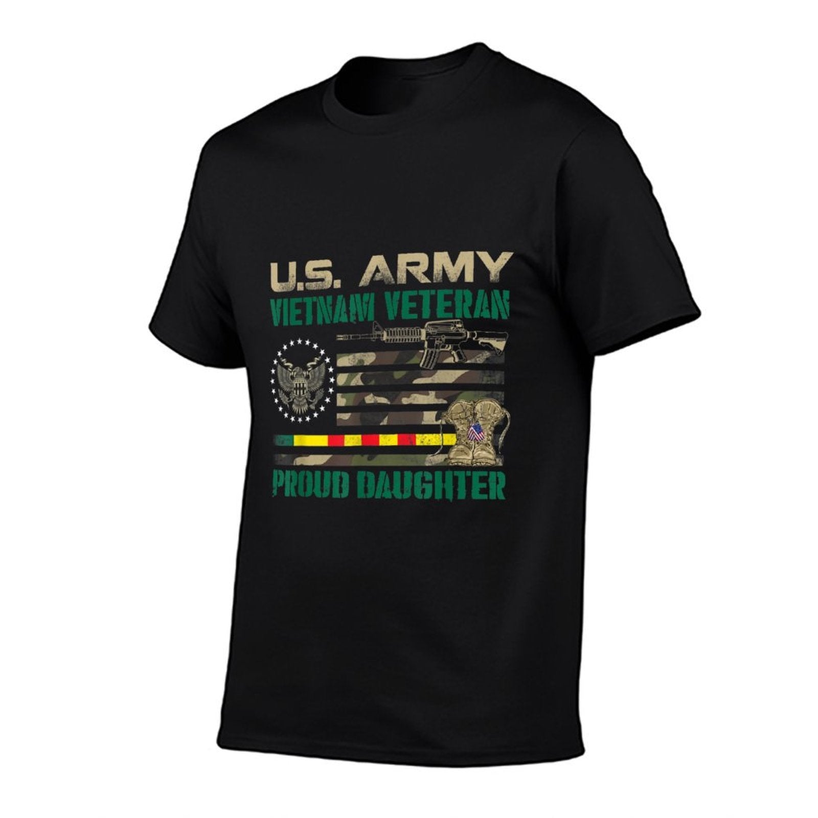 Proud Daughter Of A US Army Vietnam Veteran, Veterans Day  Affordable Price T-Shirt