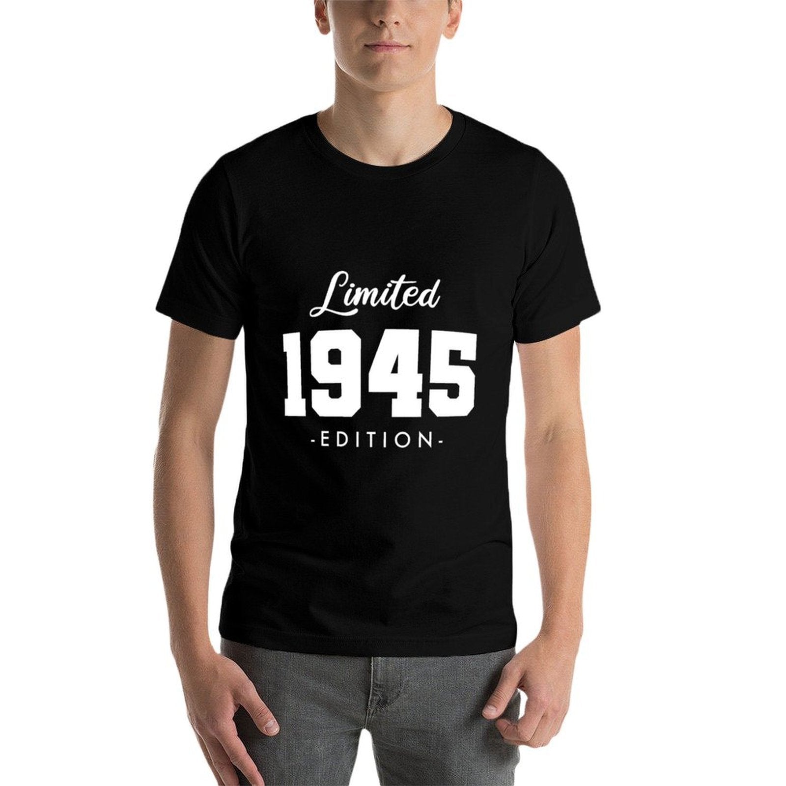 Gift for 80 Year Old 1945 Limited Edition 80th Birthday  Versatile T-Shirt