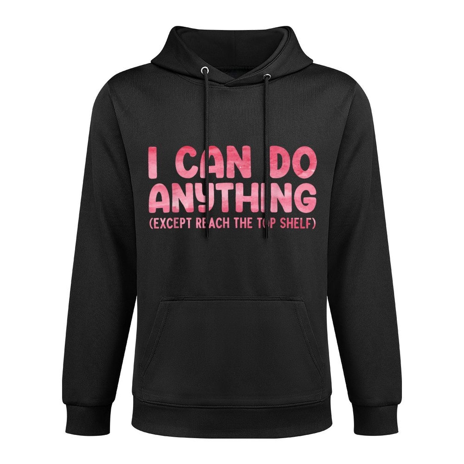 Funny Short People Art For Men Women Short People Short Girl Unisex Design Hoodie