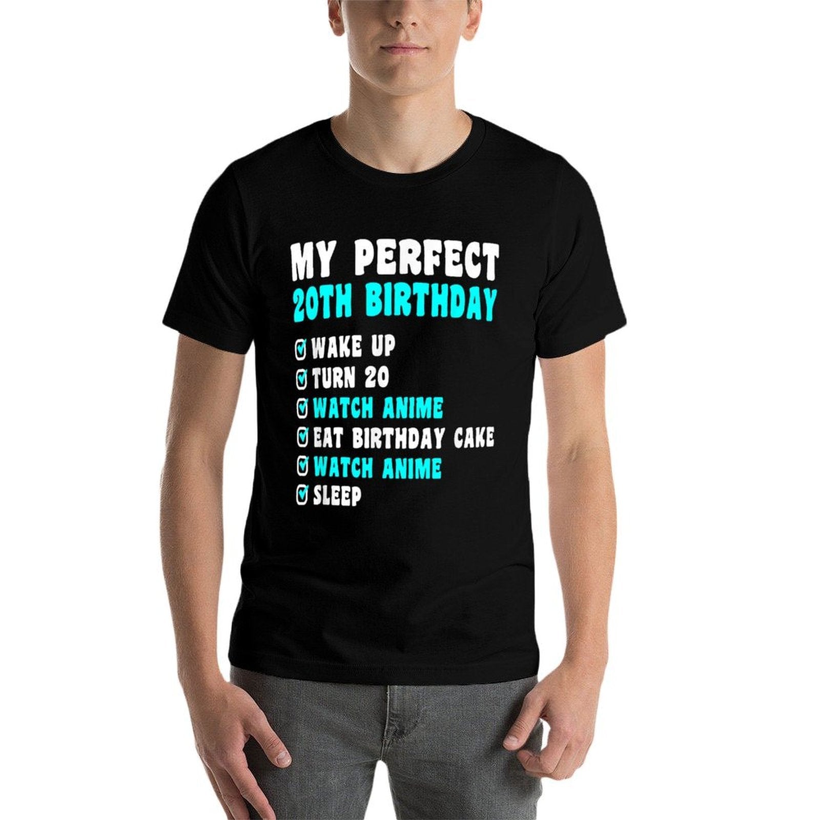 20 Years Old My Perfect 20th Birthday Anime 20th Birthday  Classic T-Shirt