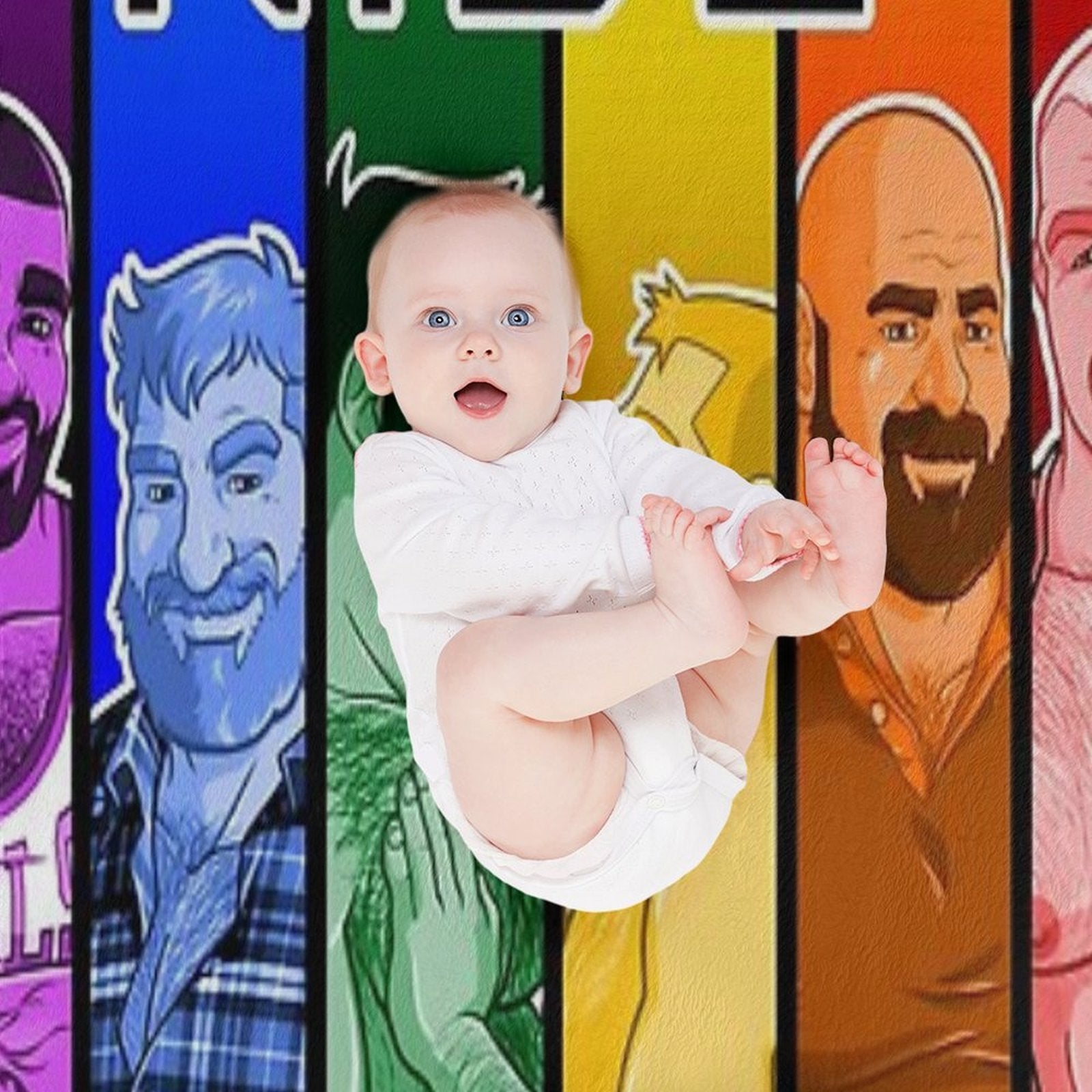 GAY PRIDE 2019 All-season Throw Blanket