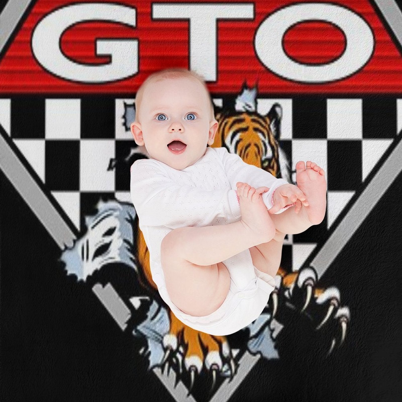 Pontiac GTO Tiger Shirt Gift-ready Throw Blanket