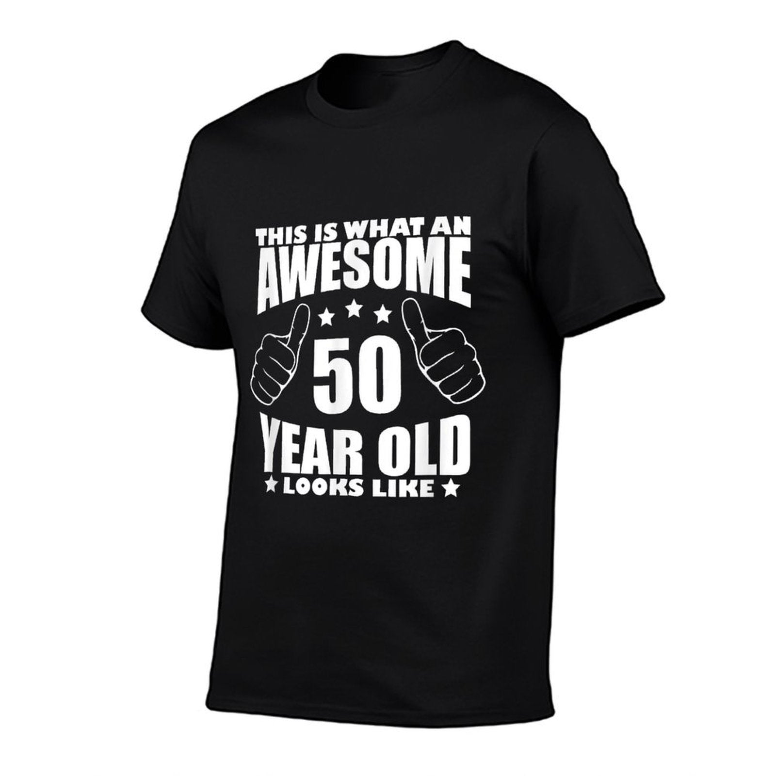 50th Birthday Awesome Gift for Her Age 50 Year Old Mom 1971  Fade-proof Color T-Shirt