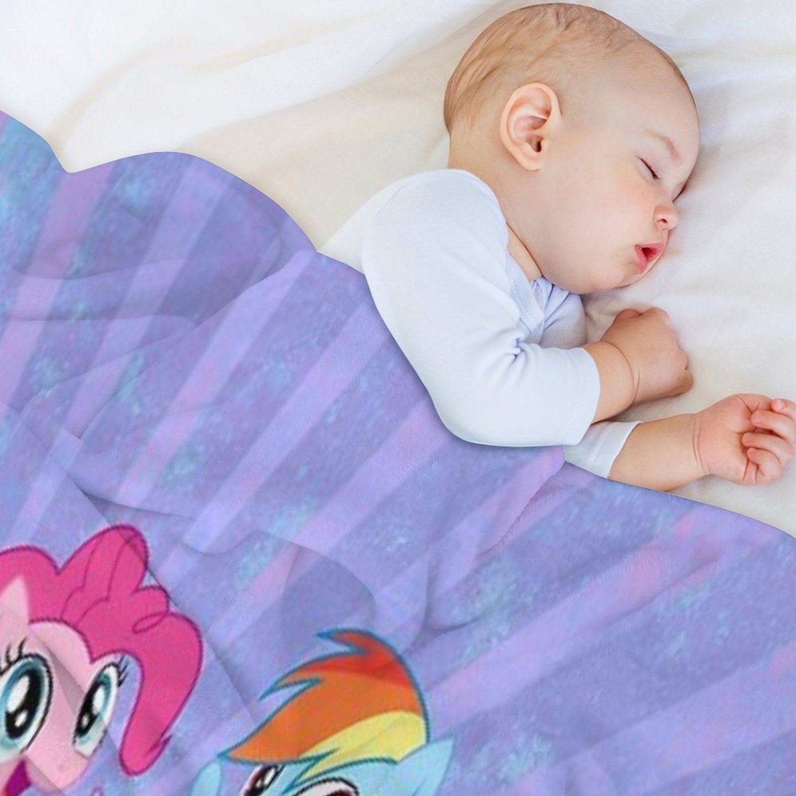 My Little Ponies Machine-washable Throw Blanket