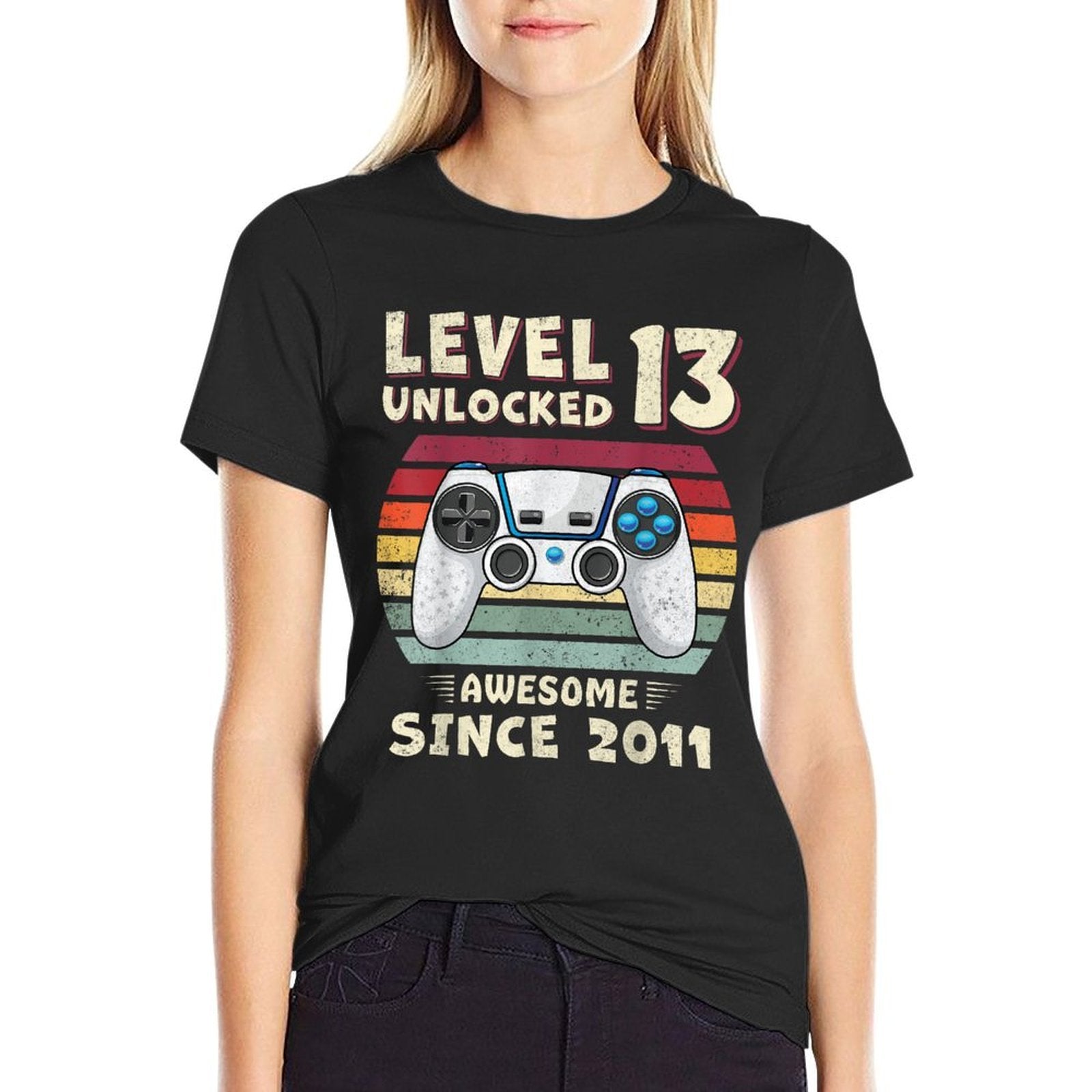 13th Birthday Decoration Boy 13yr 13 Year Old Birthday  Graphic-printed T-Shirt