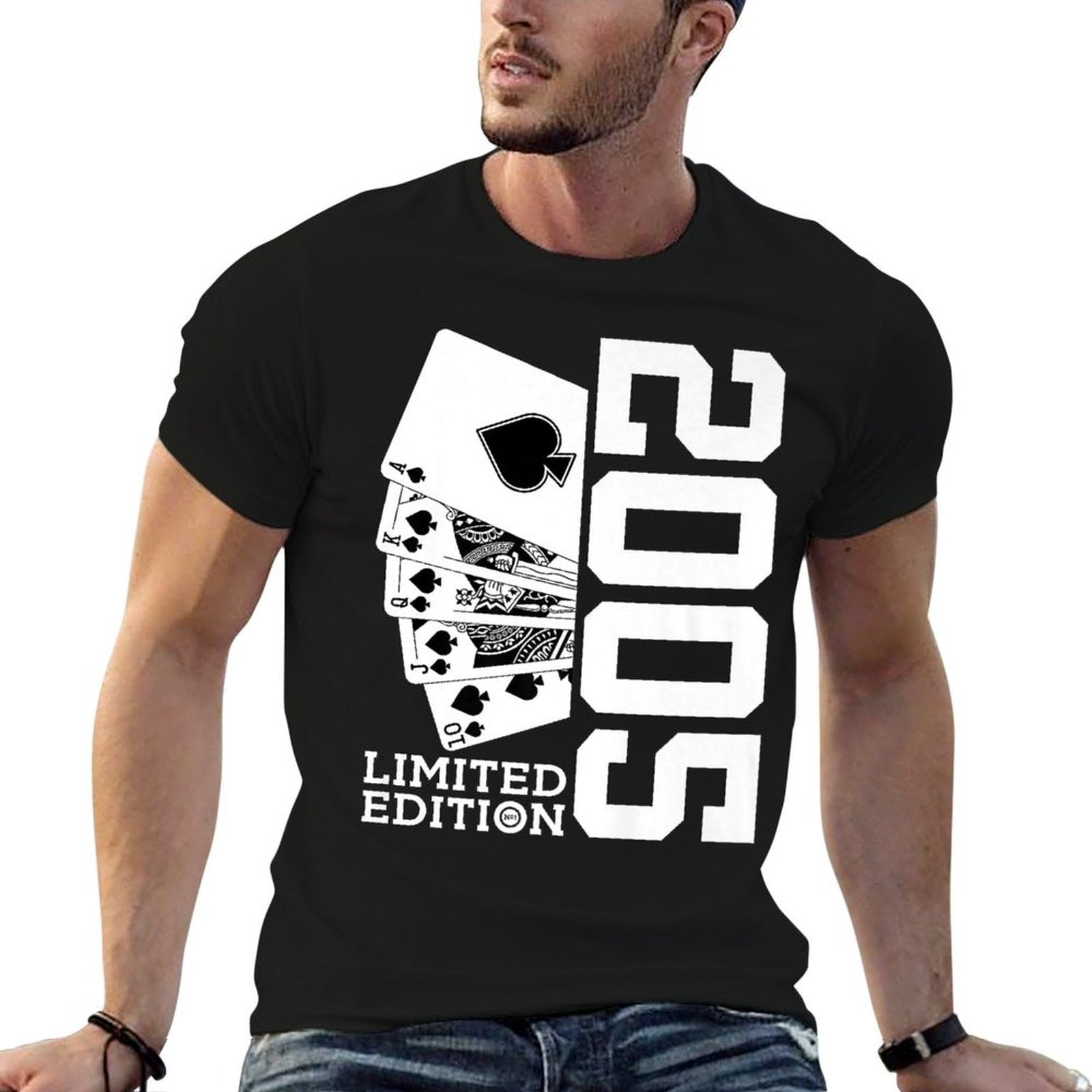 20th BIRTHDAY POKER LIMITED EDITION 2005 Premium  Lightweight T-Shirt