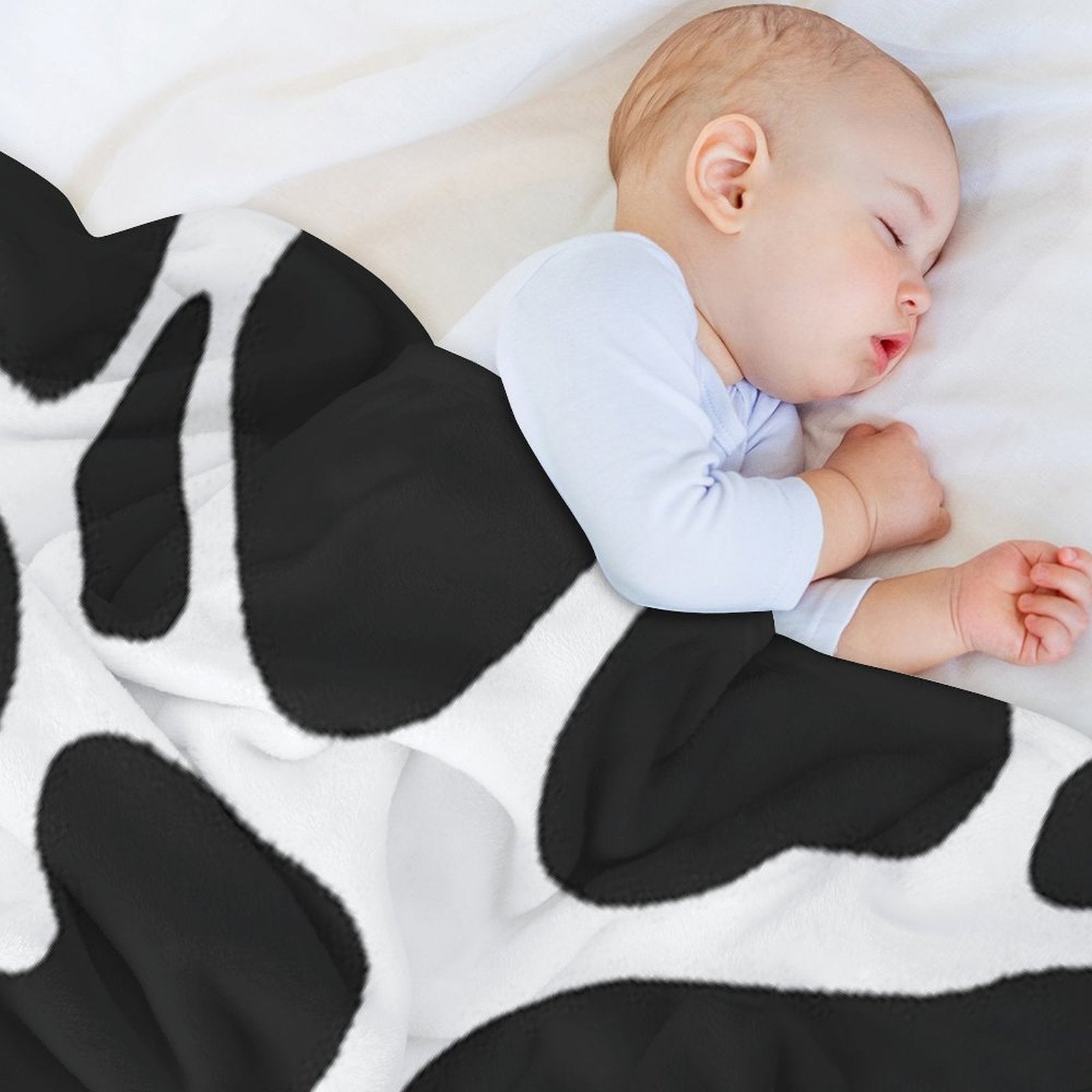 Classic Cow Print Premium Throw Blanket