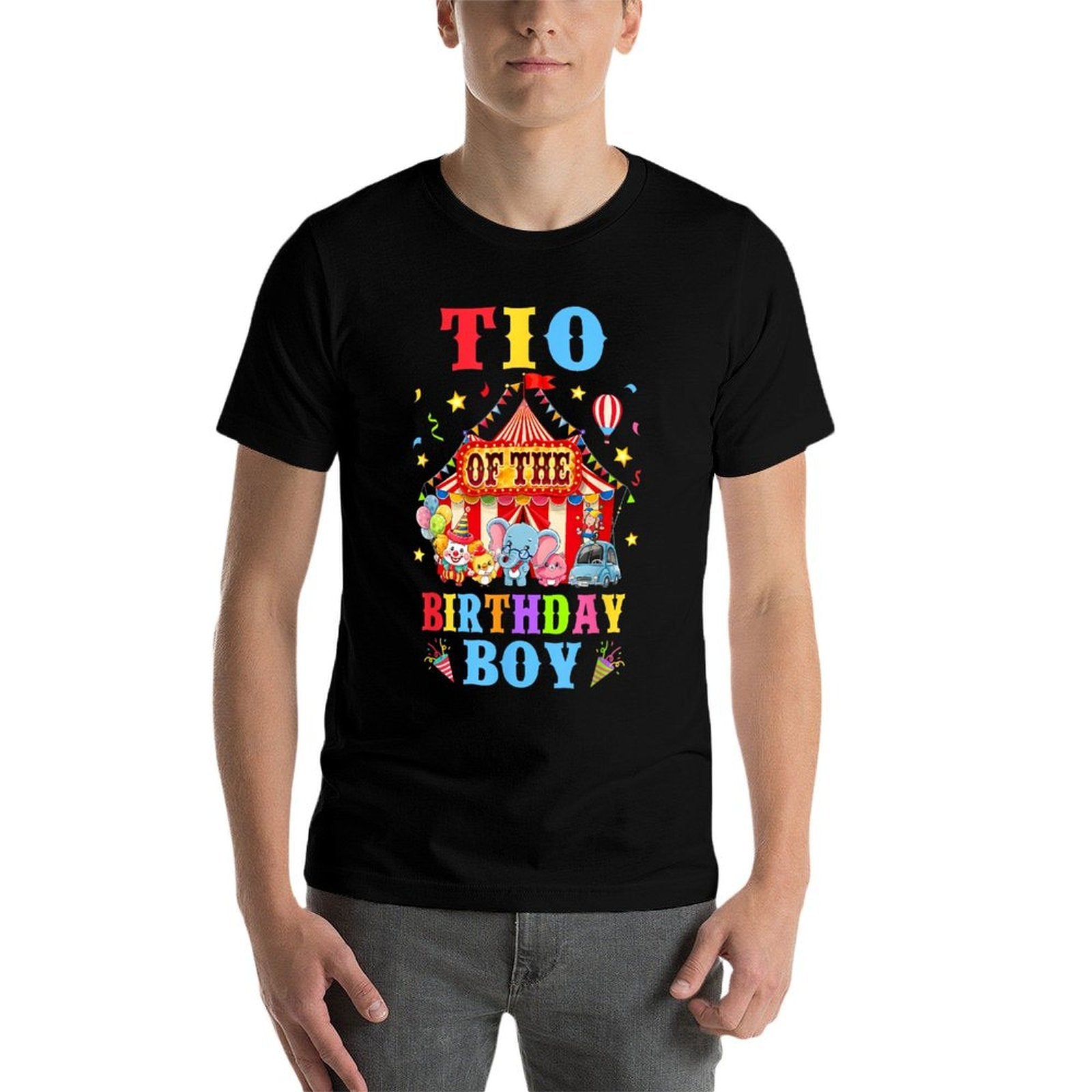 Tio Of The Birthday For Boy Circus Carnival Theme Party  Soft T-Shirt