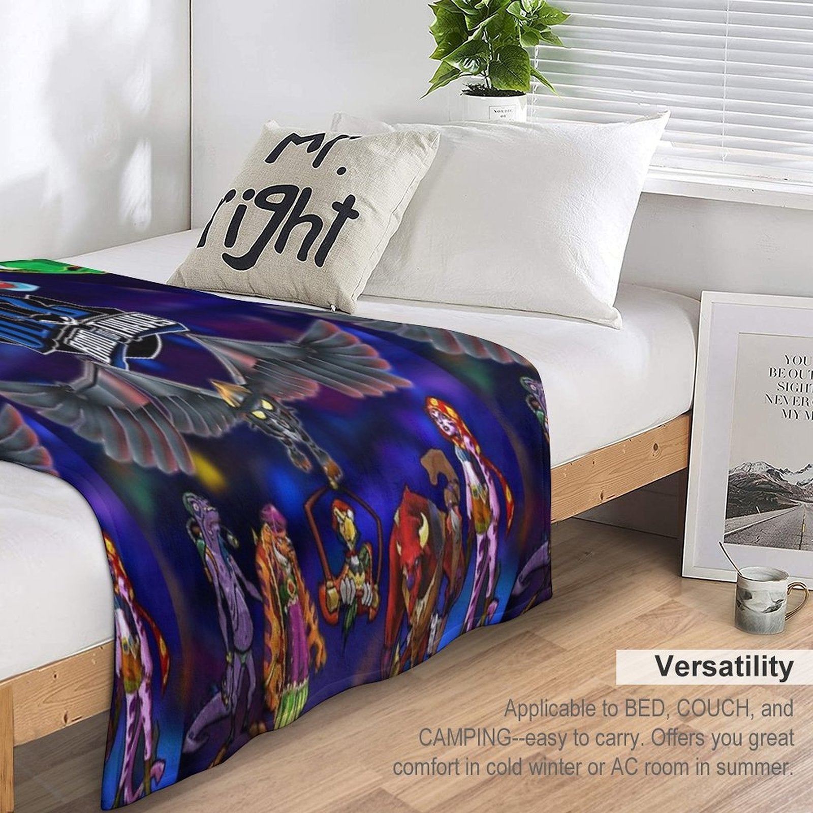 Sly 2 Band of Thieves Klaww Gang Eco-conscious Throw Blanket