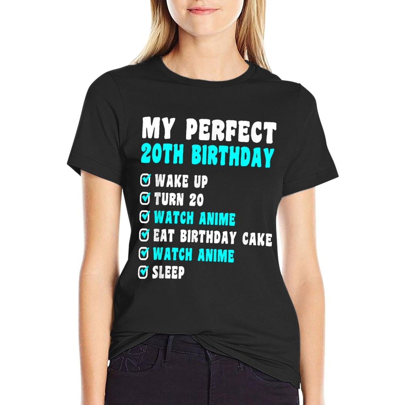20 Years Old My Perfect 20th Birthday Anime 20th Birthday  Classic T-Shirt