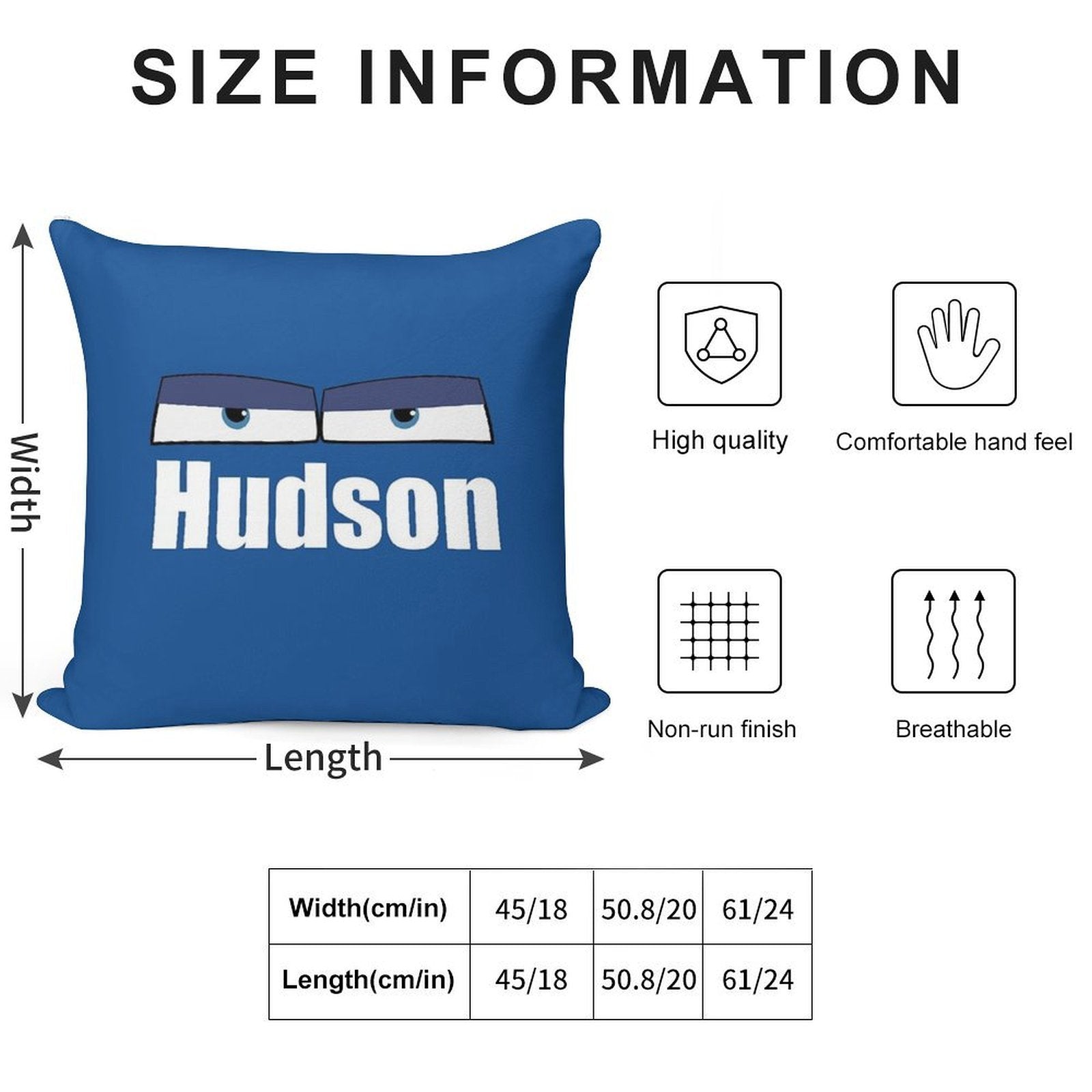 Fabulous Hudson Hornet Soft Easy Maintenance Throw Pillow