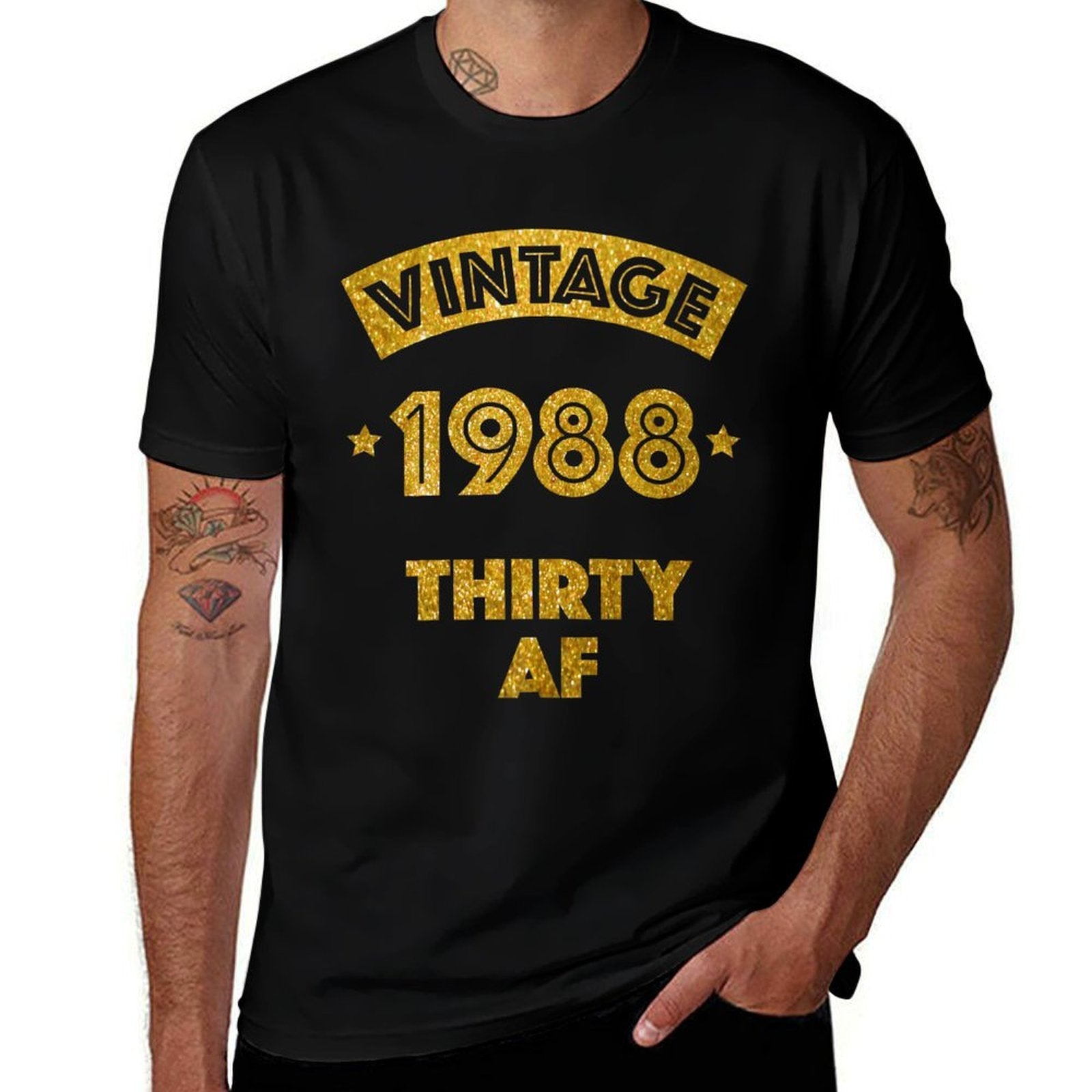 30th Birthday - Thirty AF Dirty Thirty Tee  Moisture-wicking T-Shirt