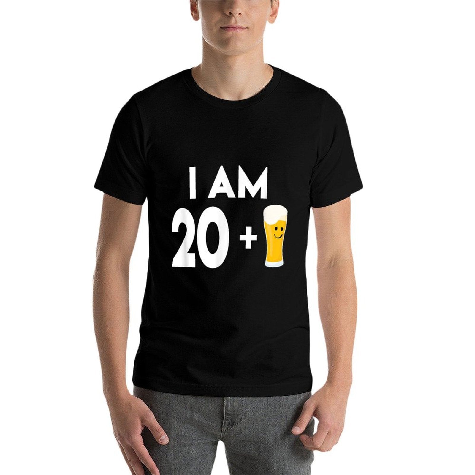 21st Birthday Beer 21 Years Old Alcohol Gift  Graphic-printed T-Shirt