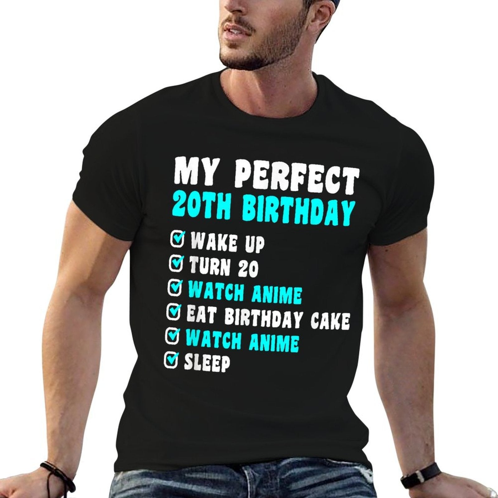 20 Years Old My Perfect 20th Birthday Anime 20th Birthday  Classic T-Shirt
