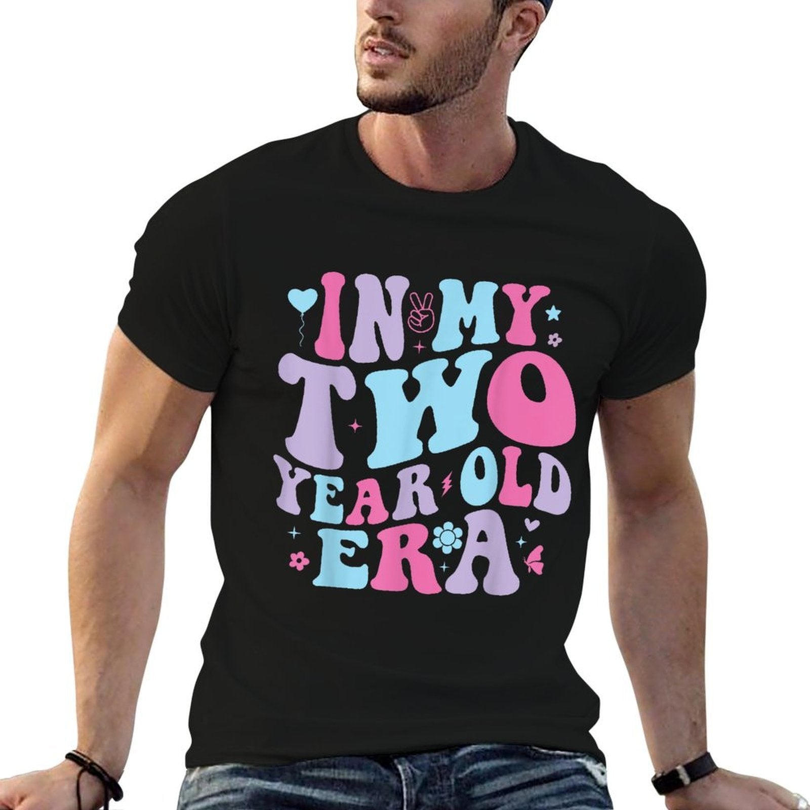 In My Two Year Old Era Girl Boy 2 Year Old Birthday 2nd  Graphic-printed T-Shirt