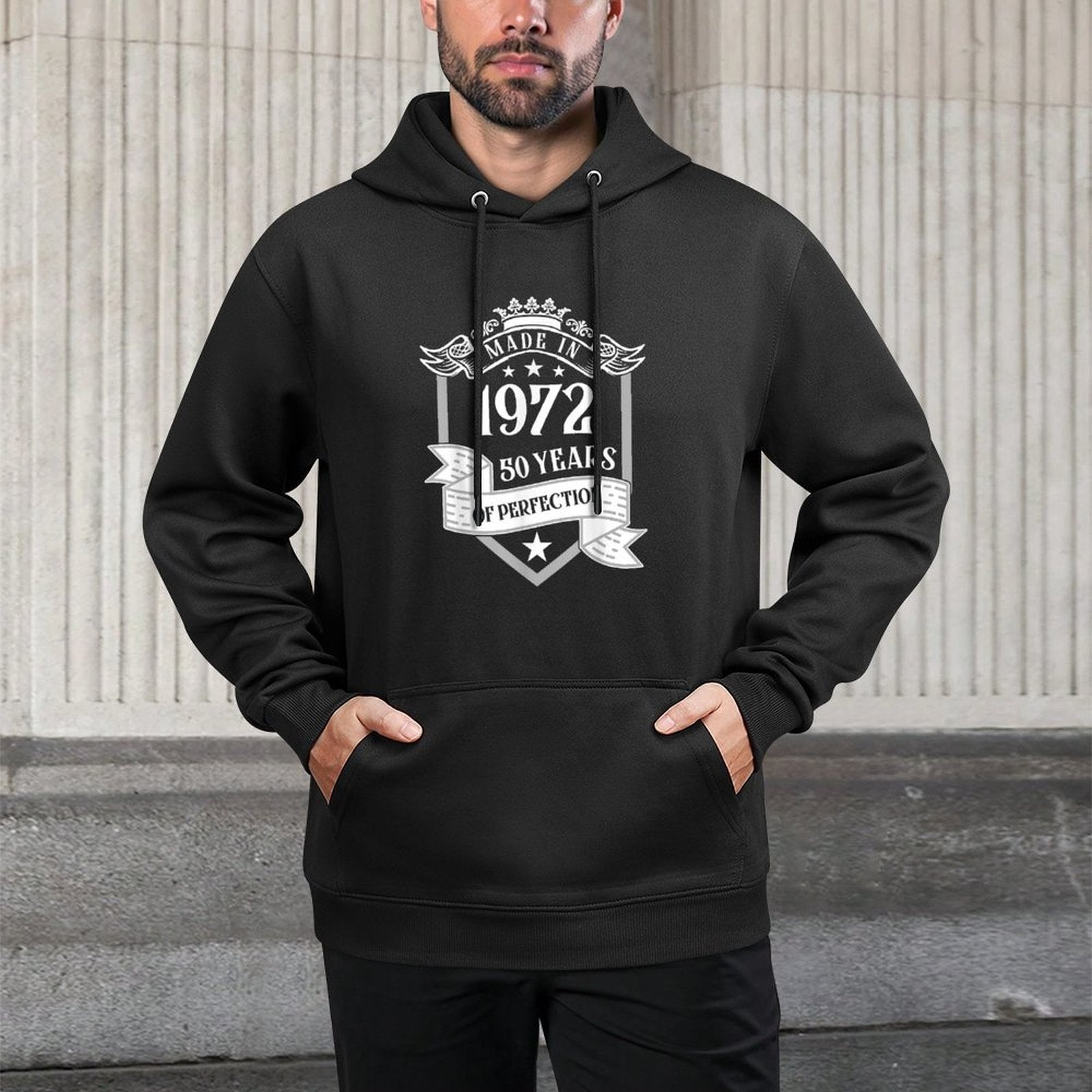 Made In 1972 50 Year Old 50th Birthday Outfit Women Relaxed Fit Hoodie