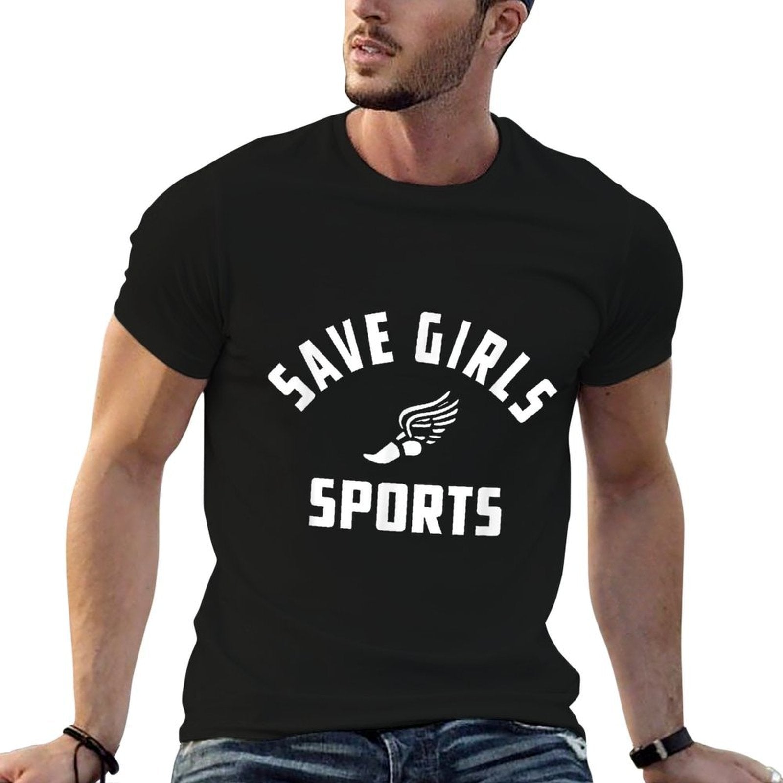 The Real Politically Savvy Save Girls Sports  Breathable T-Shirt