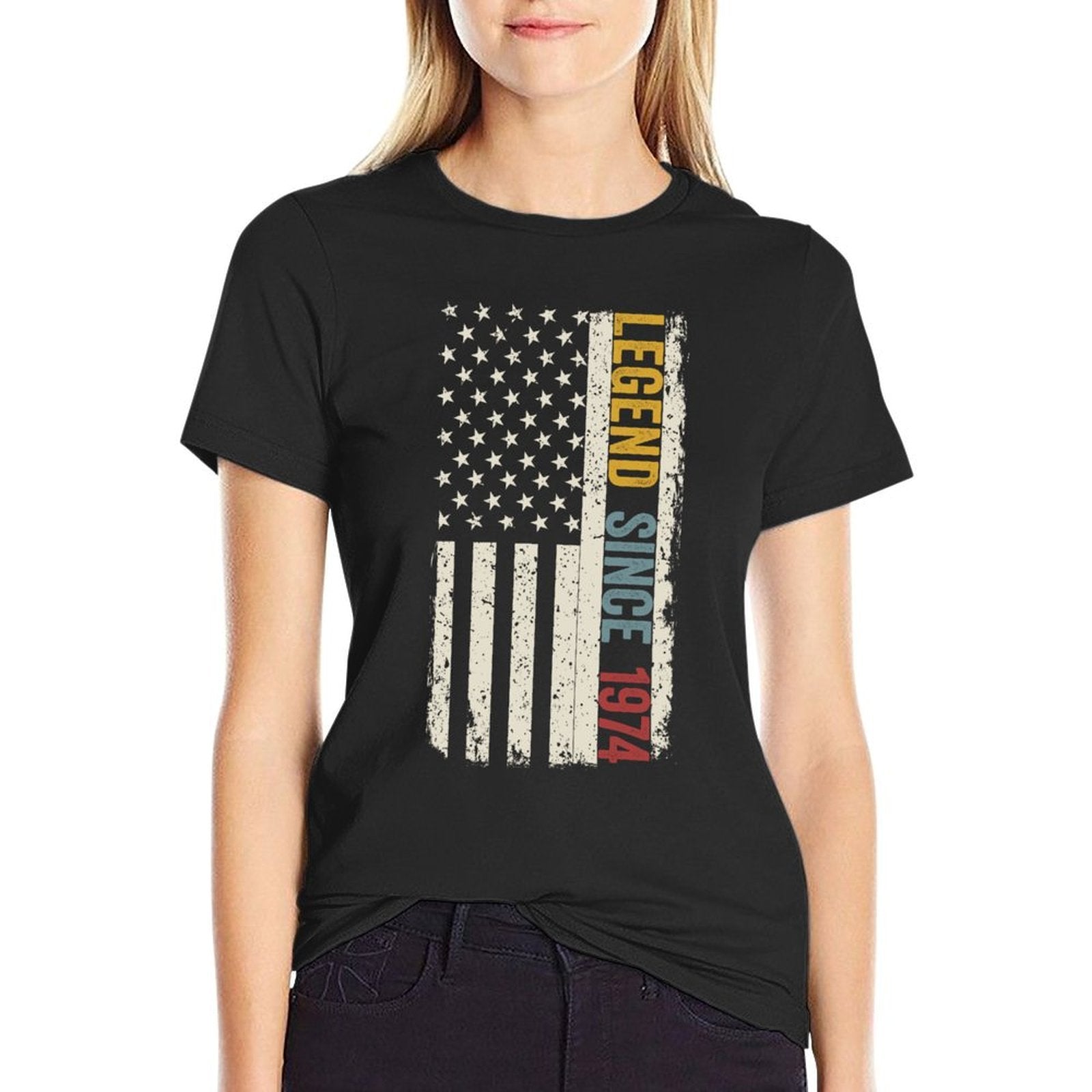 50 Years Old Vintage 1974 50th Birthday Decoration Men Women  Odor-resistant T-Shirt