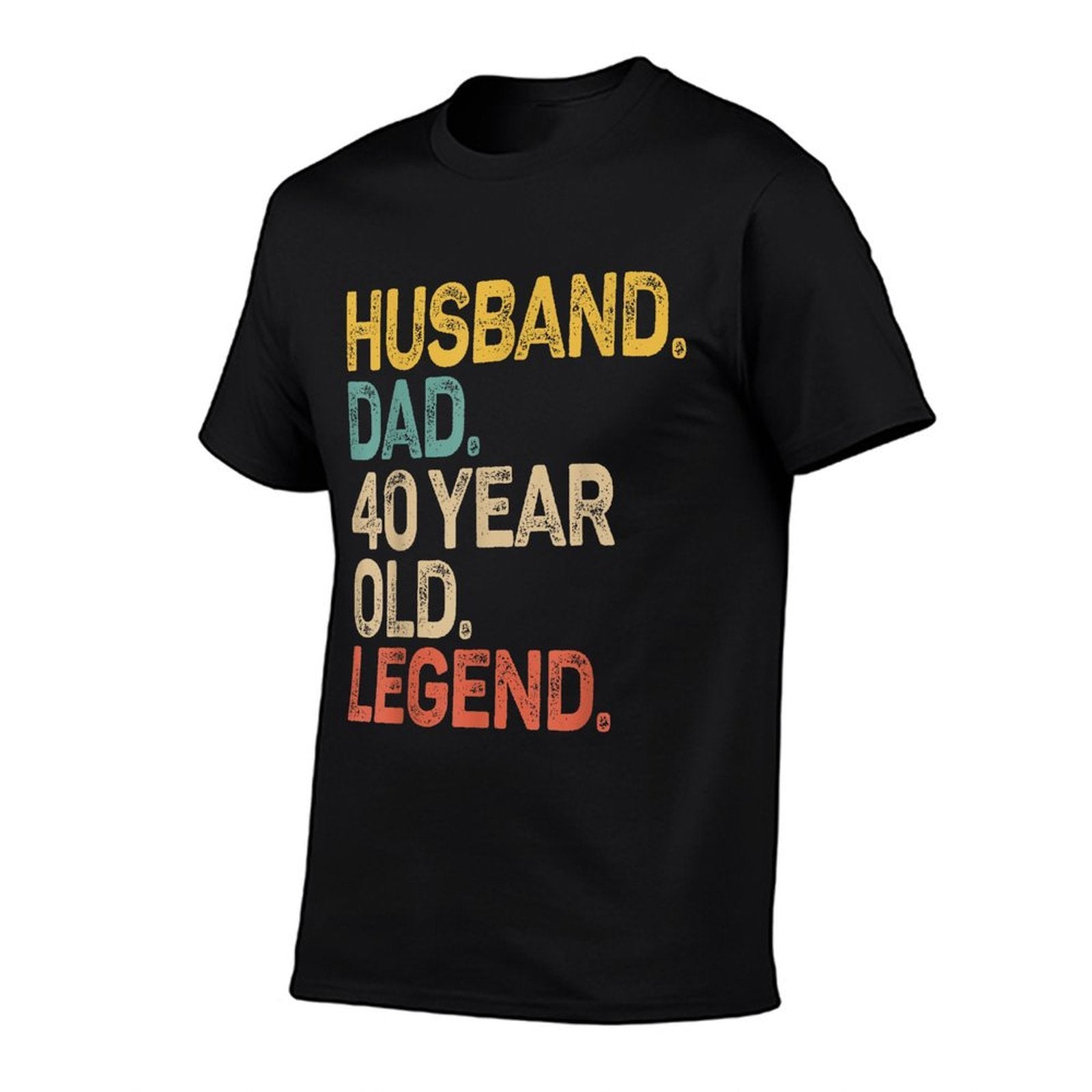 40th Birthday Husband Dad 40 Year Old Legend  Stretchy T-Shirt