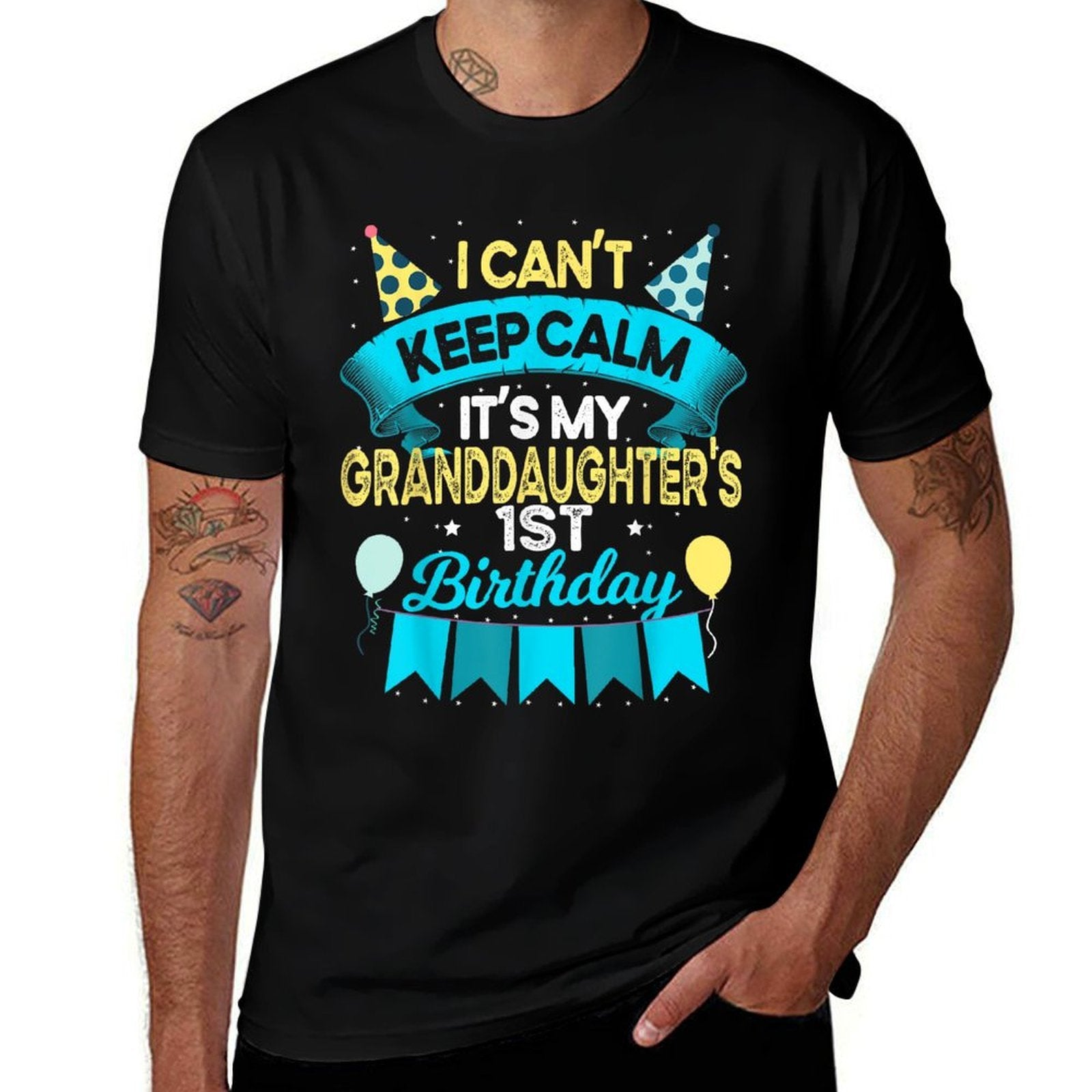 It's My Granddaughter 1st Birthday Gift 1 Years Old Comfortable T-Shirt