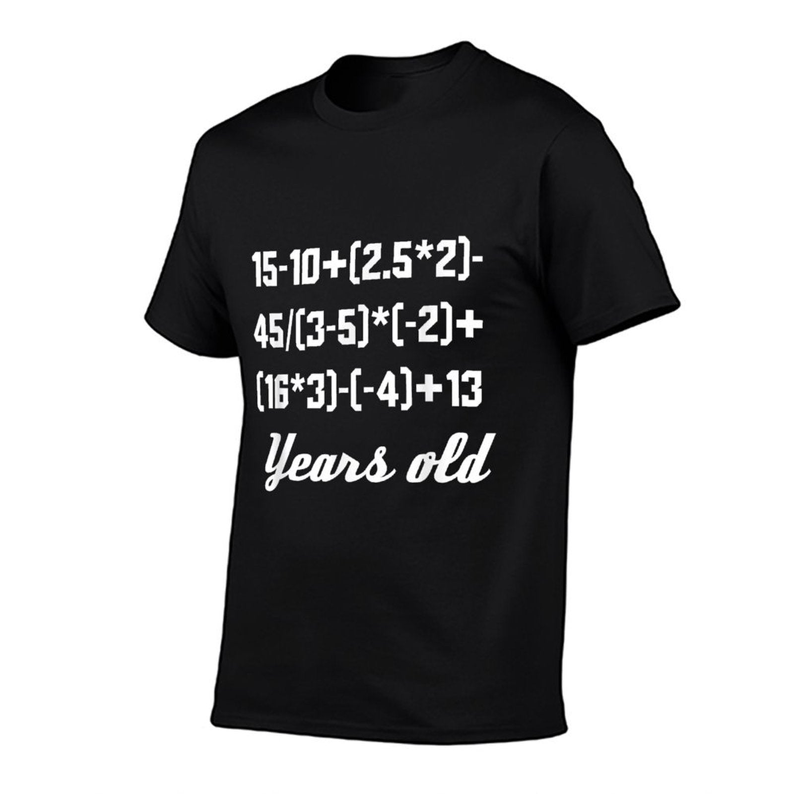 30 Years Old Math Equation 30th Birthday Funny  Lightweight T-Shirt