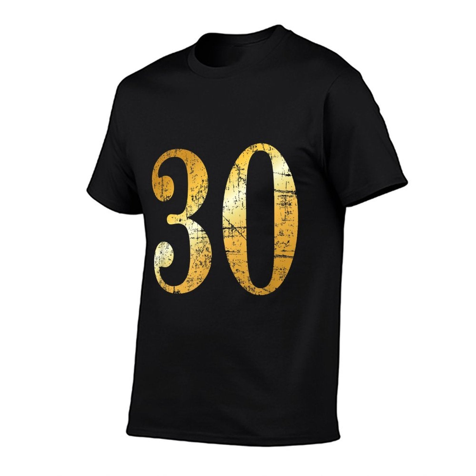 30 Years (Antique Yellow) 30th Birthday Gift  Tagless Design T-Shirt