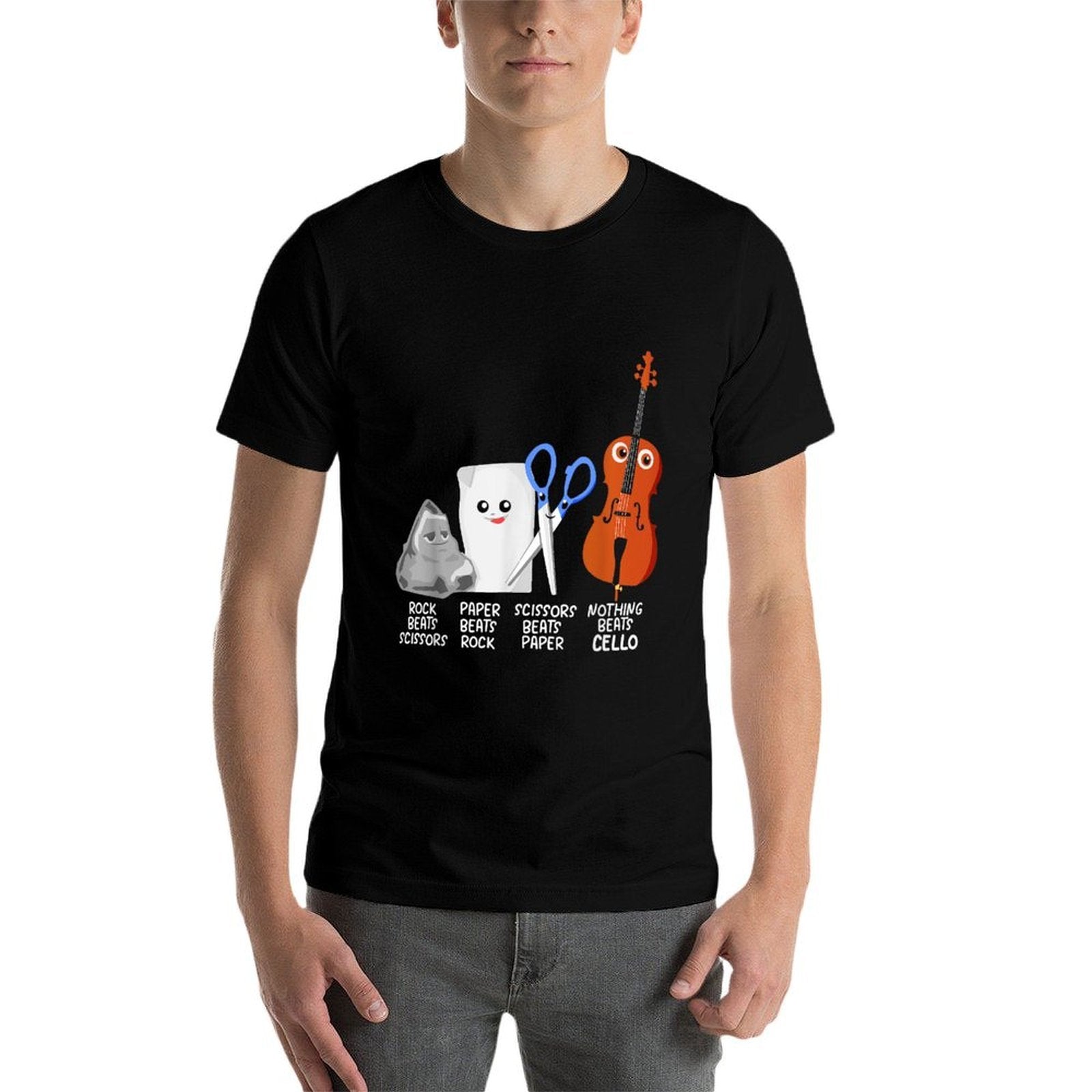 Nothing Beats Cello Quote Funny Cellist Gift Kids  Classic T-Shirt