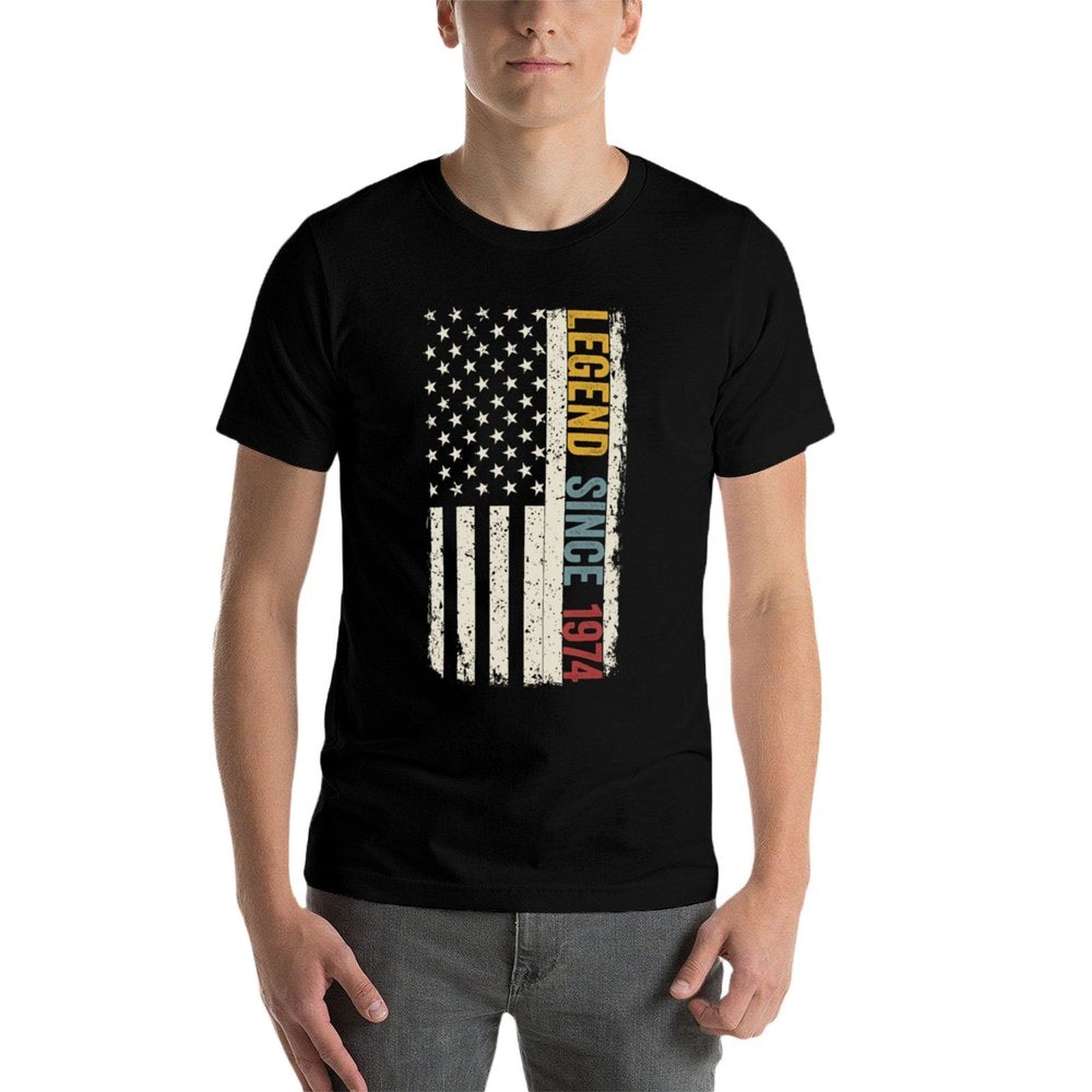 50 Years Old Vintage 1974 50th Birthday Decoration Men Women  Odor-resistant T-Shirt