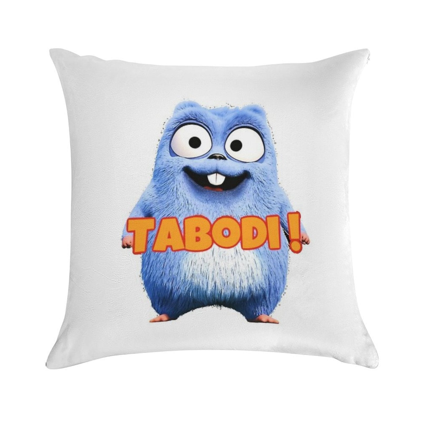 Grizzy&lemming Soft Hidden Zipper Throw Pillow