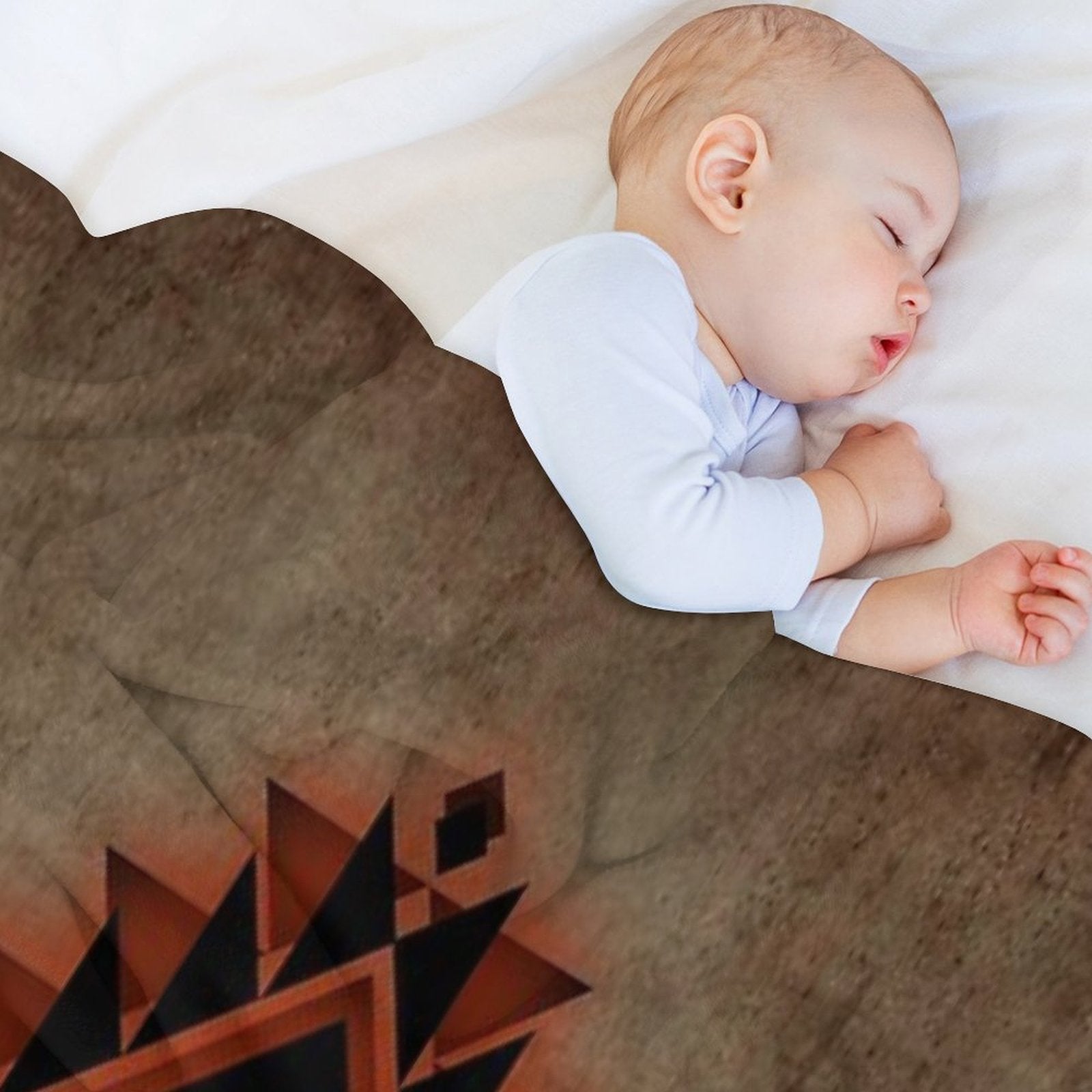 Southwestern Tribal Design Quick-dry Throw Blanket