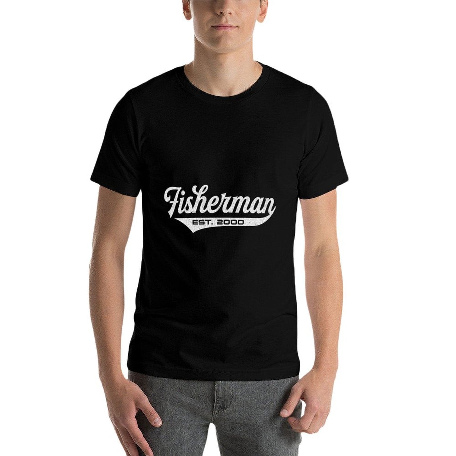 25 Year Old Fisherman 25th Birthday Fishing  Eco-friendly Material T-Shirt