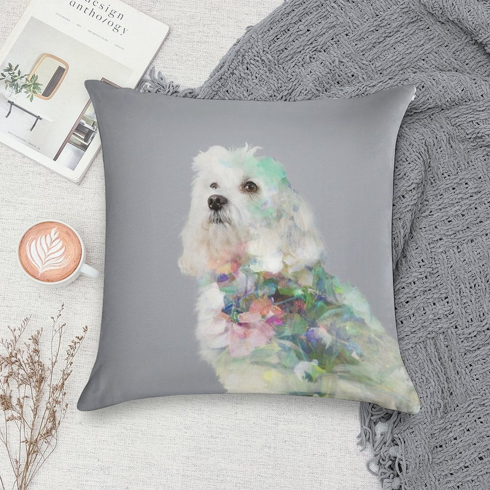 Gentle Dogs Danny Soft Gift Ready Throw Pillow