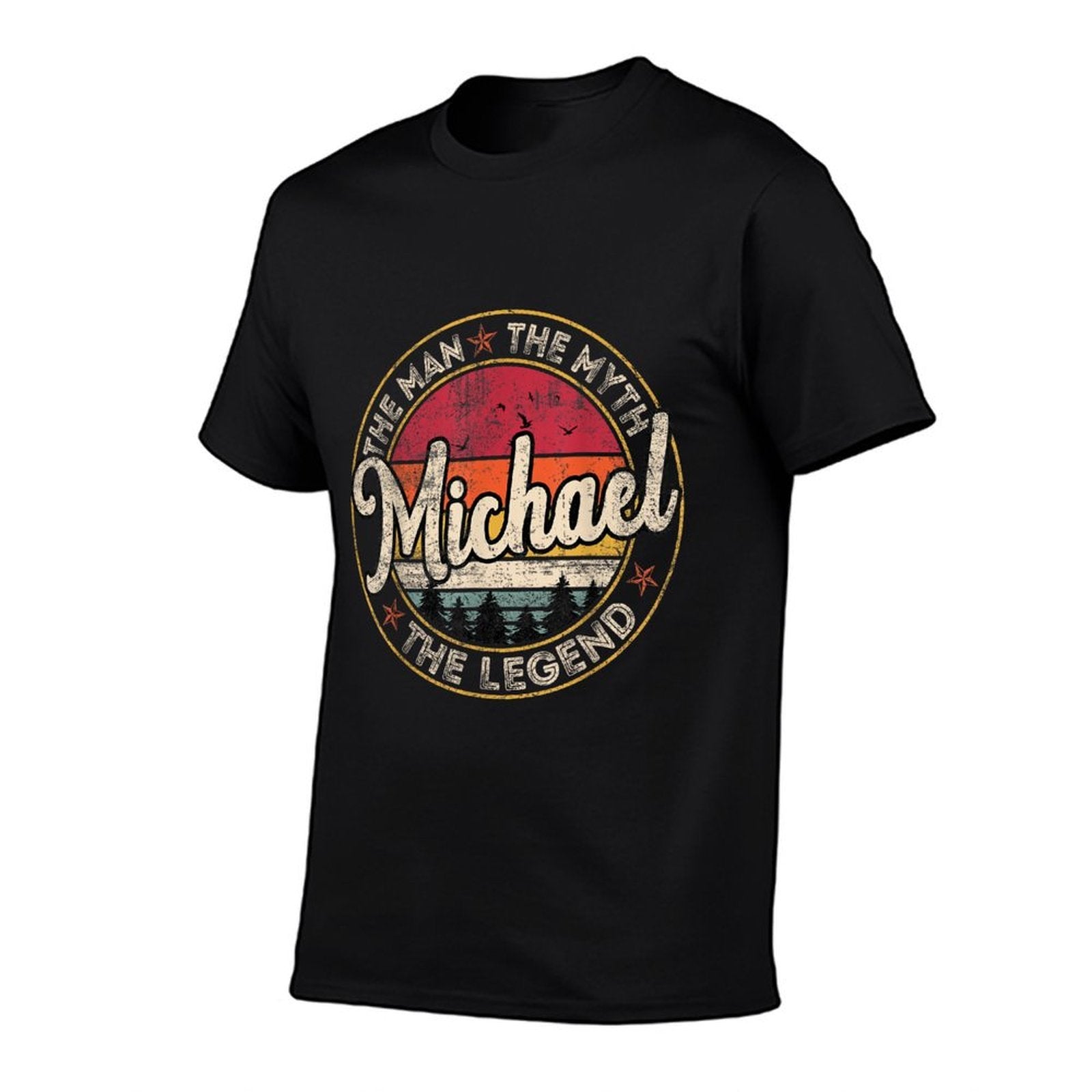 Michael The Man The Myth The Legend Personalized Name  Stretchy T-Shirt