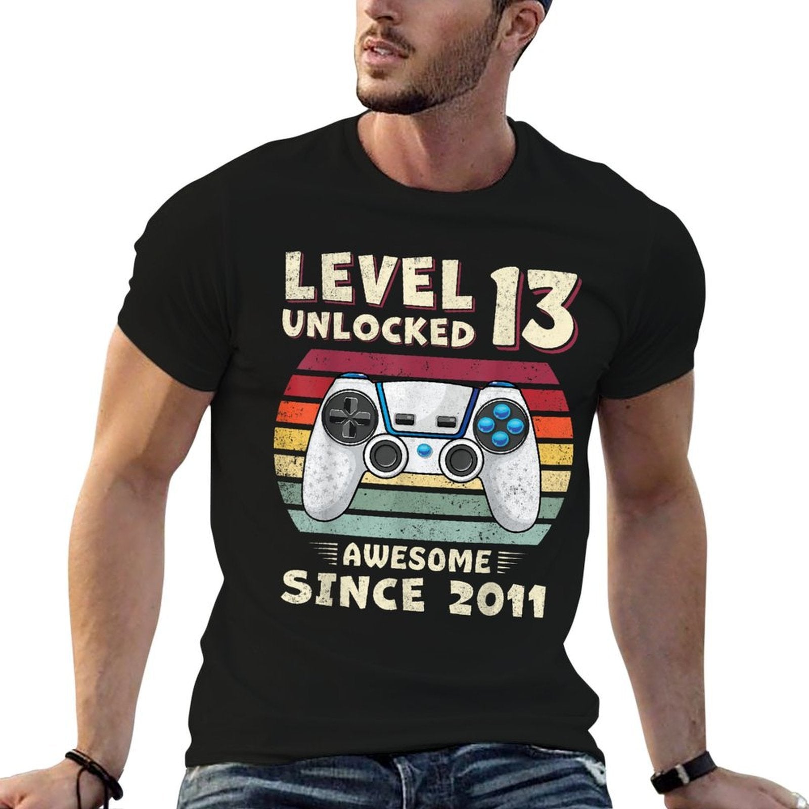 13th Birthday Decoration Boy 13yr 13 Year Old Birthday  Graphic-printed T-Shirt